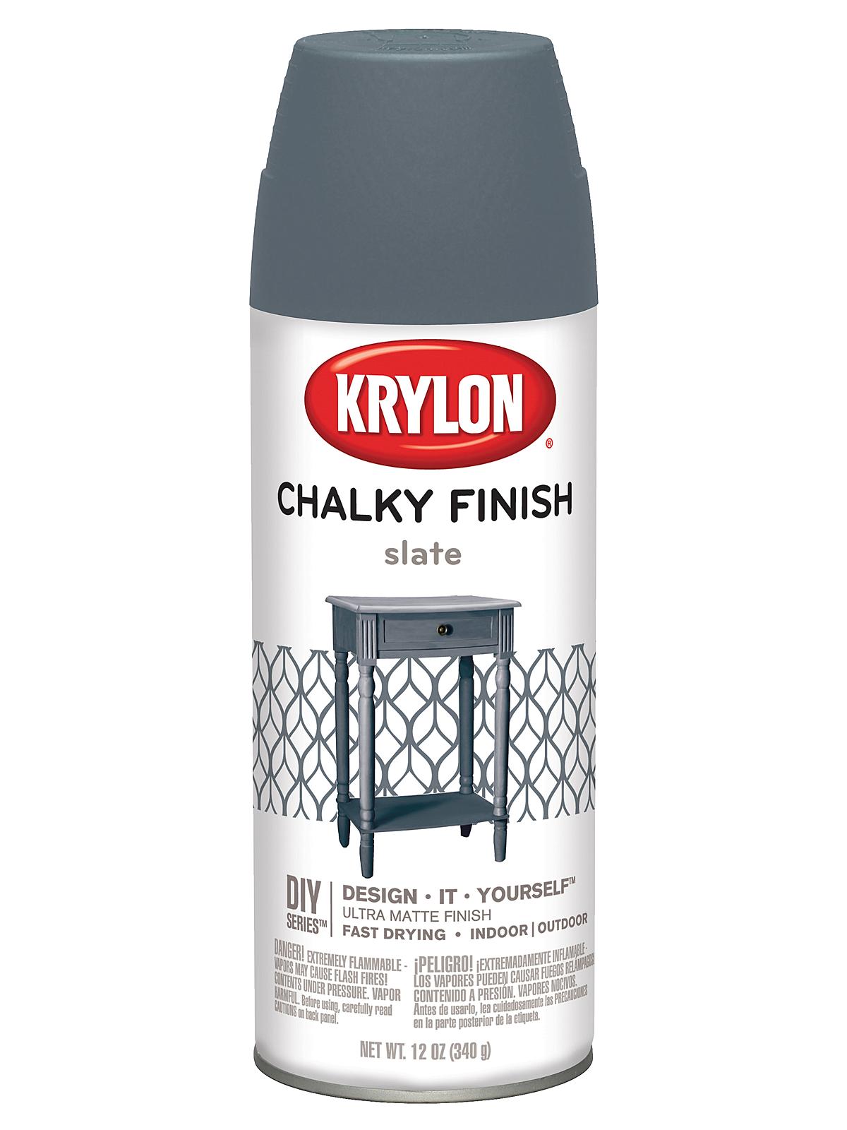 Chalky Finish Paint slate 12 oz.