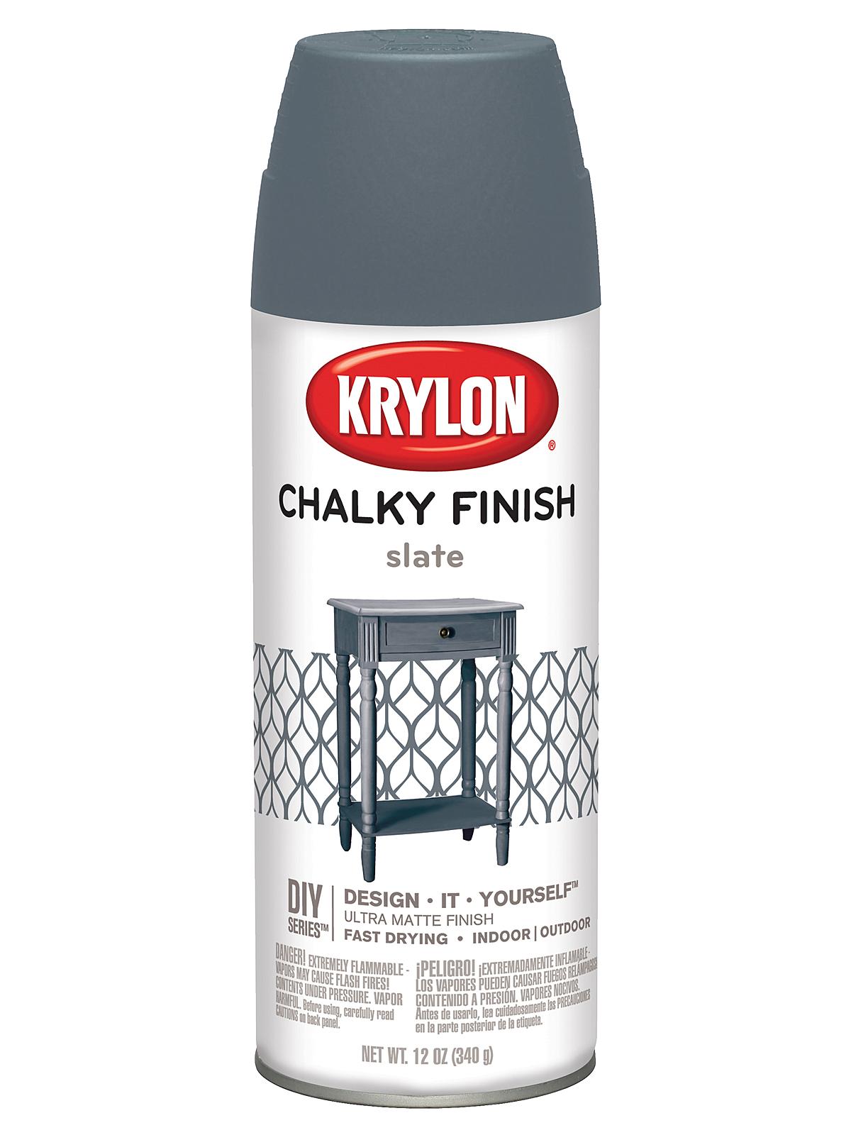 Chalky Finish Paint Slate 12 Oz.