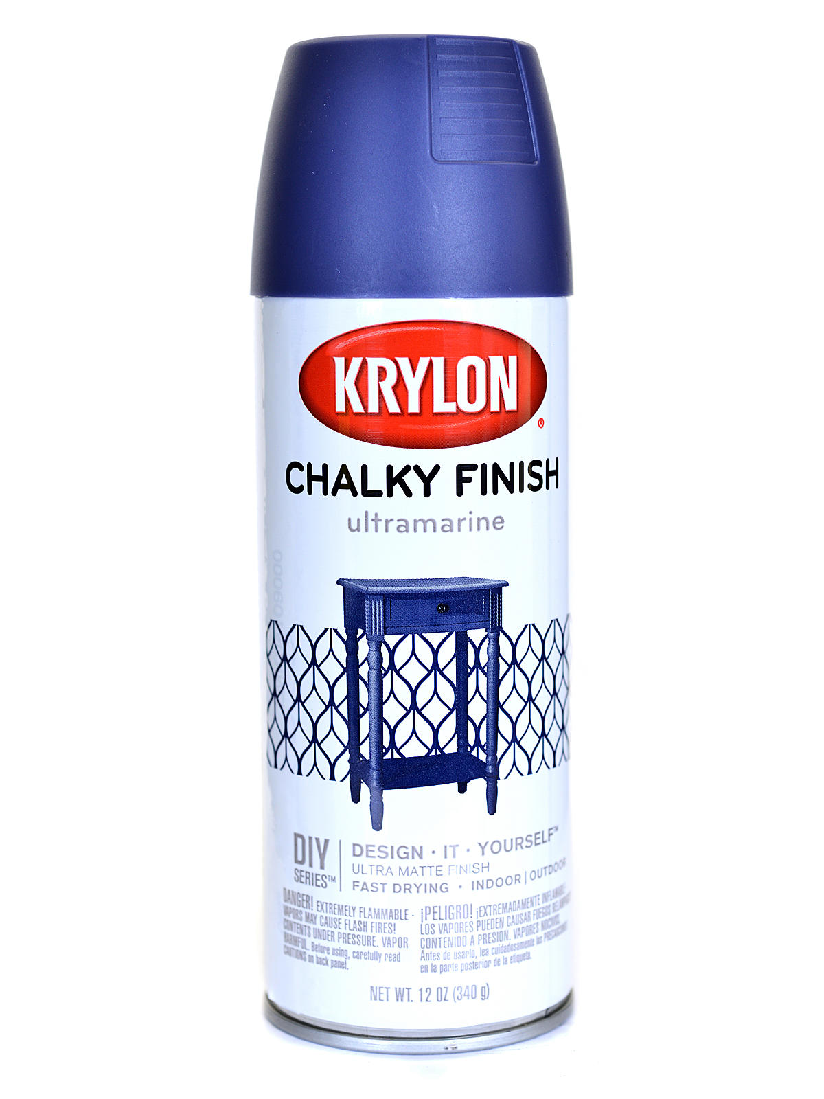 Chalky Finish Paint ultramarine 12 oz.