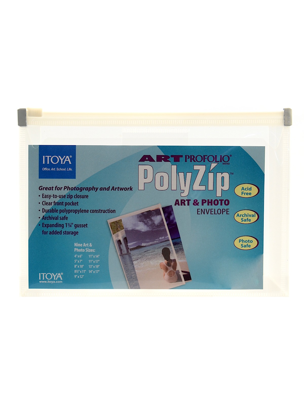 Art Profolio PolyZip Envelope 8 in. x 10 in.