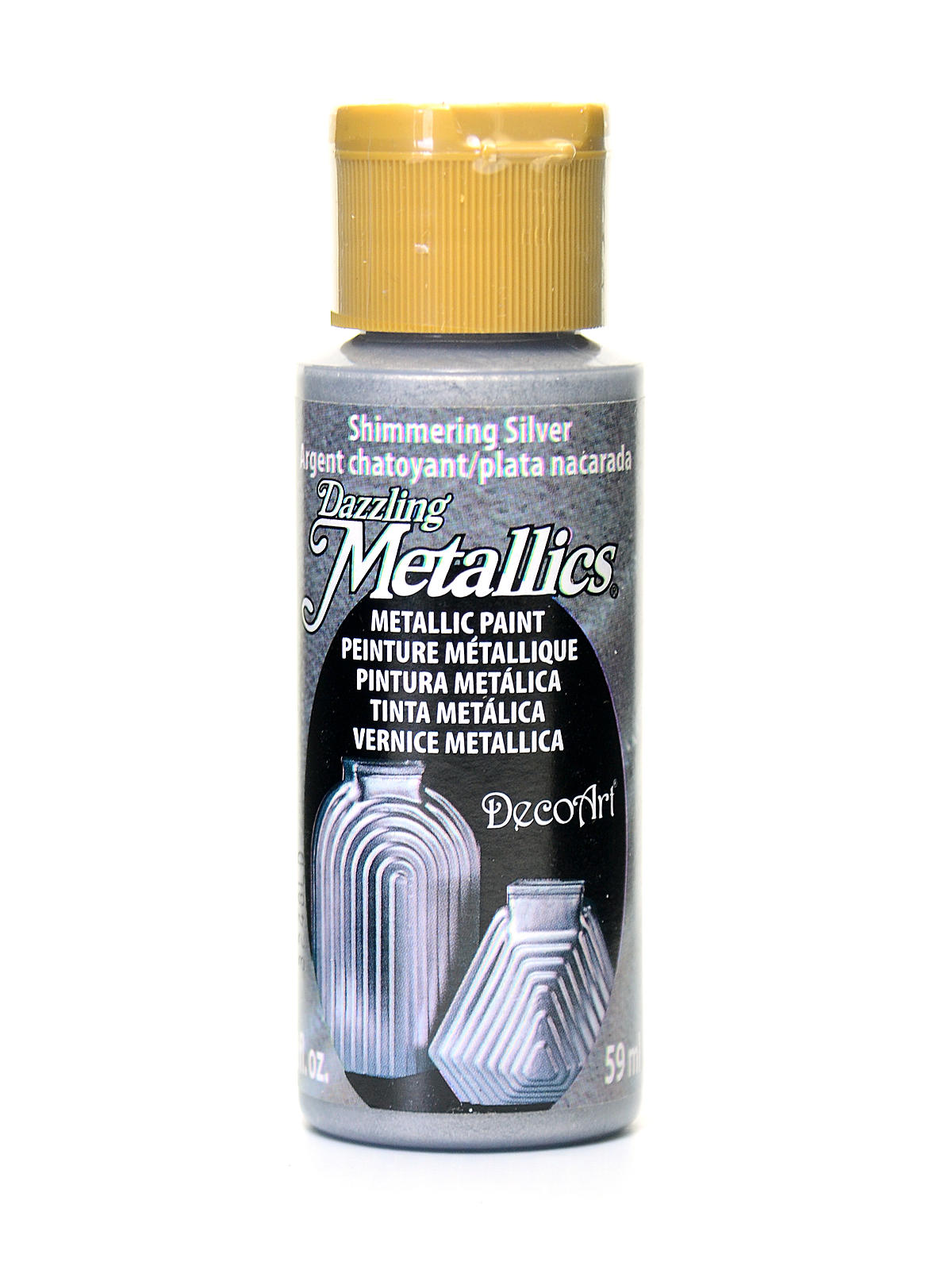 Dazzling Metallics shimmering silver