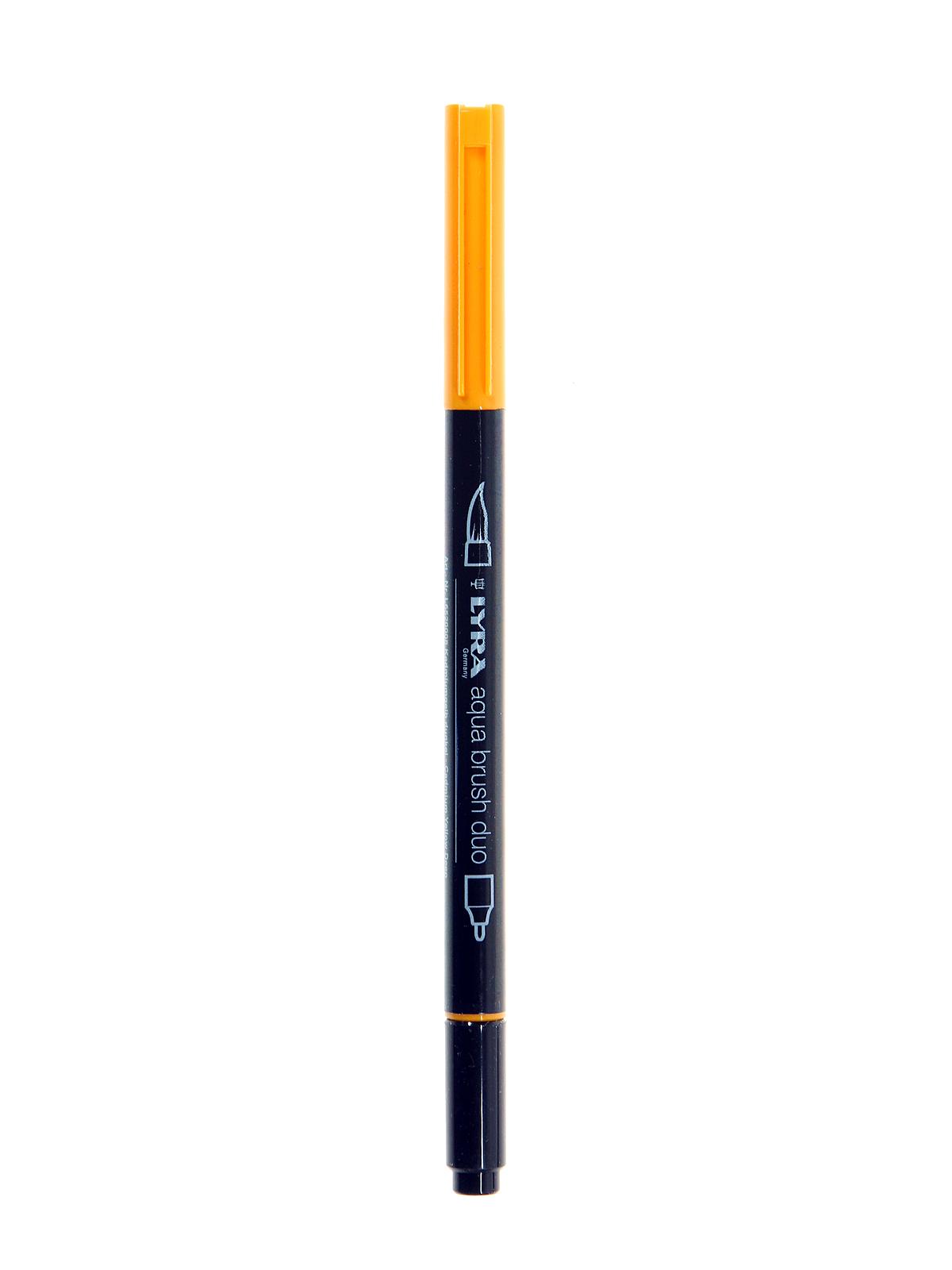 Aqua Brush Duo Markers cadmium yellow deep