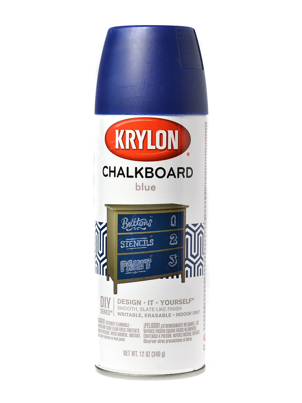 Chalkboard Finish blue 12 oz.