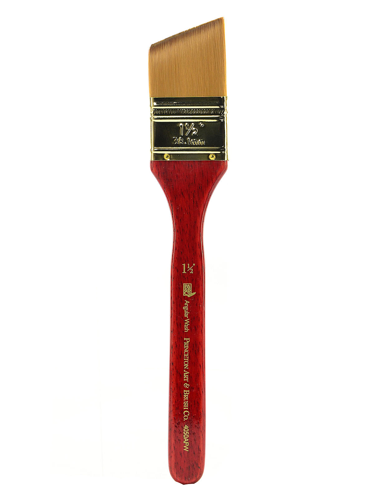 Series 4050 Heritage Brushes 1 1 2 in. short handle angular flat wash