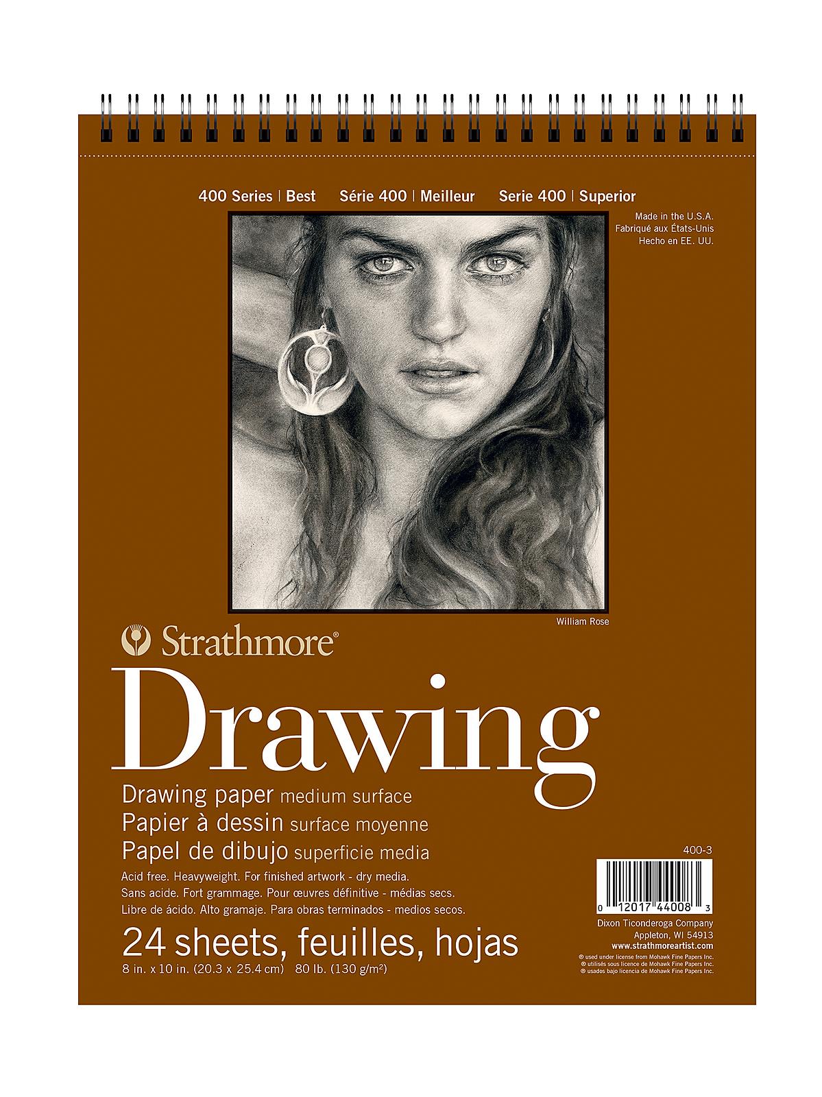 400 Series Drawing Paper Pad 8 in. x 10 in.