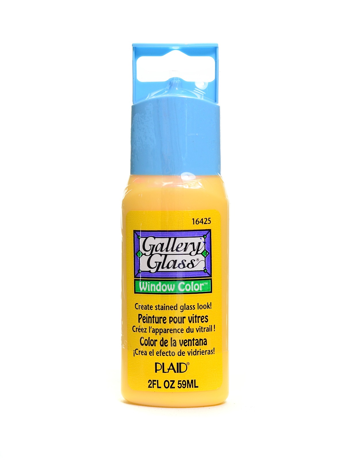 Gallery Glass Window Color citrus yellow 2 oz.