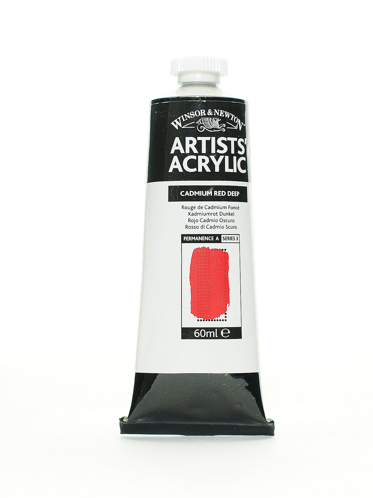 Professional Acrylic Colours cadmium red deep 60 ml 97