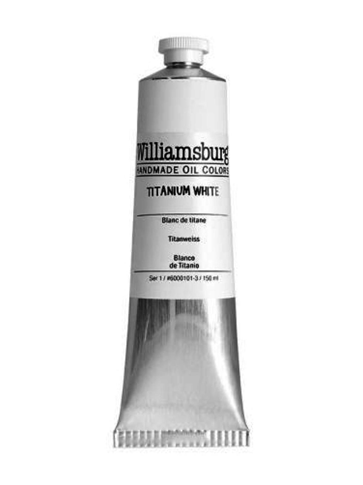 Handmade Oil Colors titanium white 150 ml
