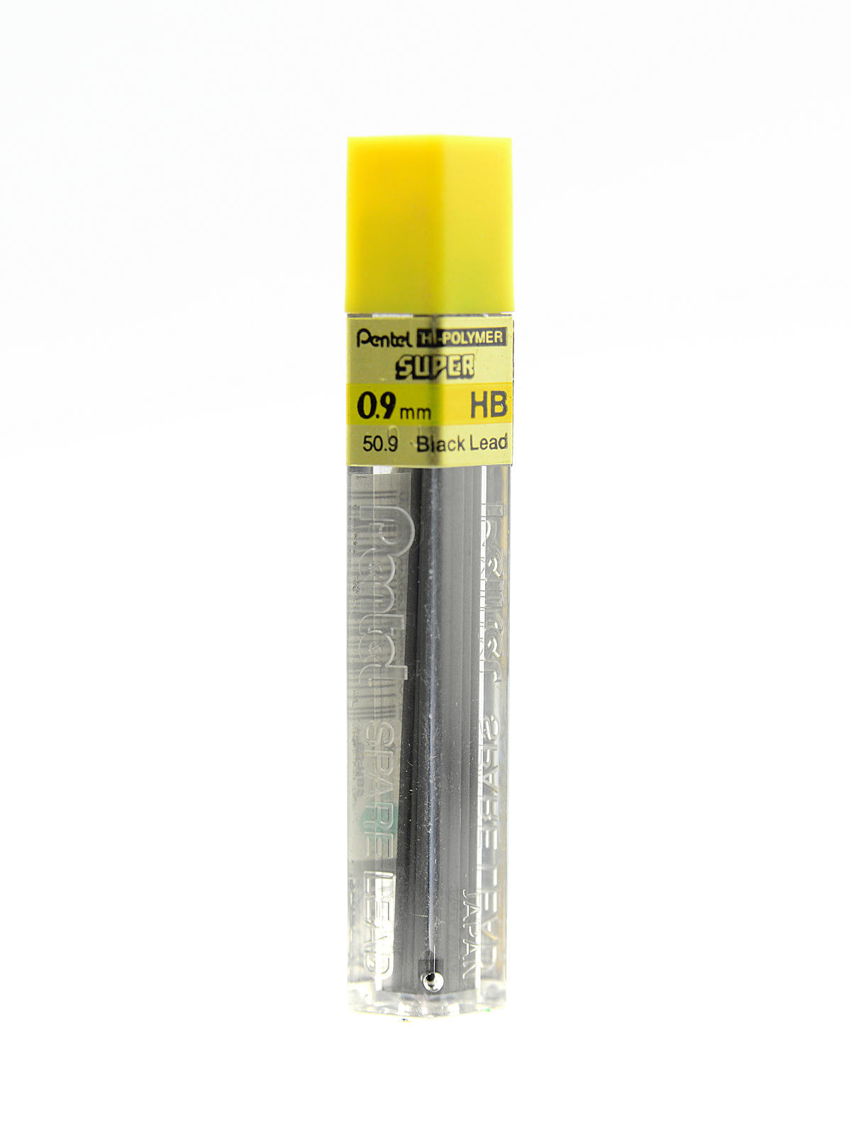 Super Hi-Polymer Refill Leads HB 0.9 mm tube of 15