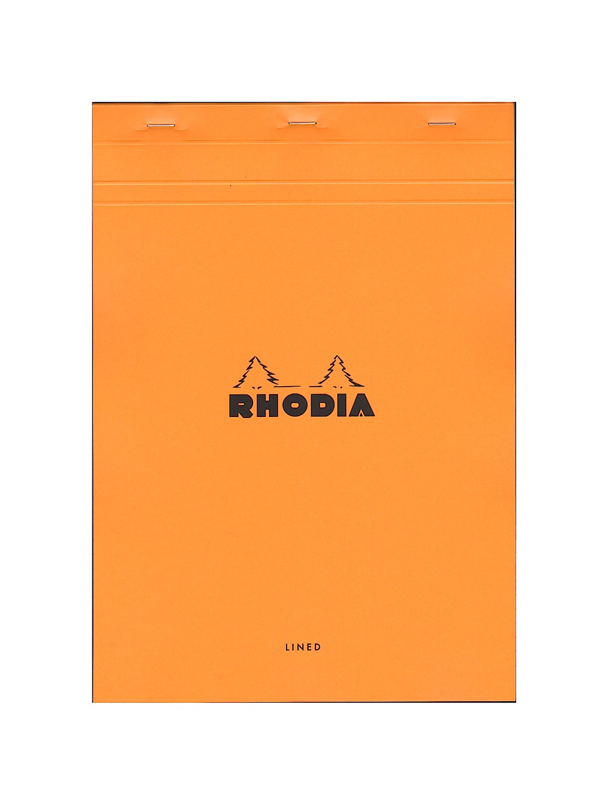 Classic French Paper Pads ruled with margin 8 1 4 in. x 11 3 4 in. orange