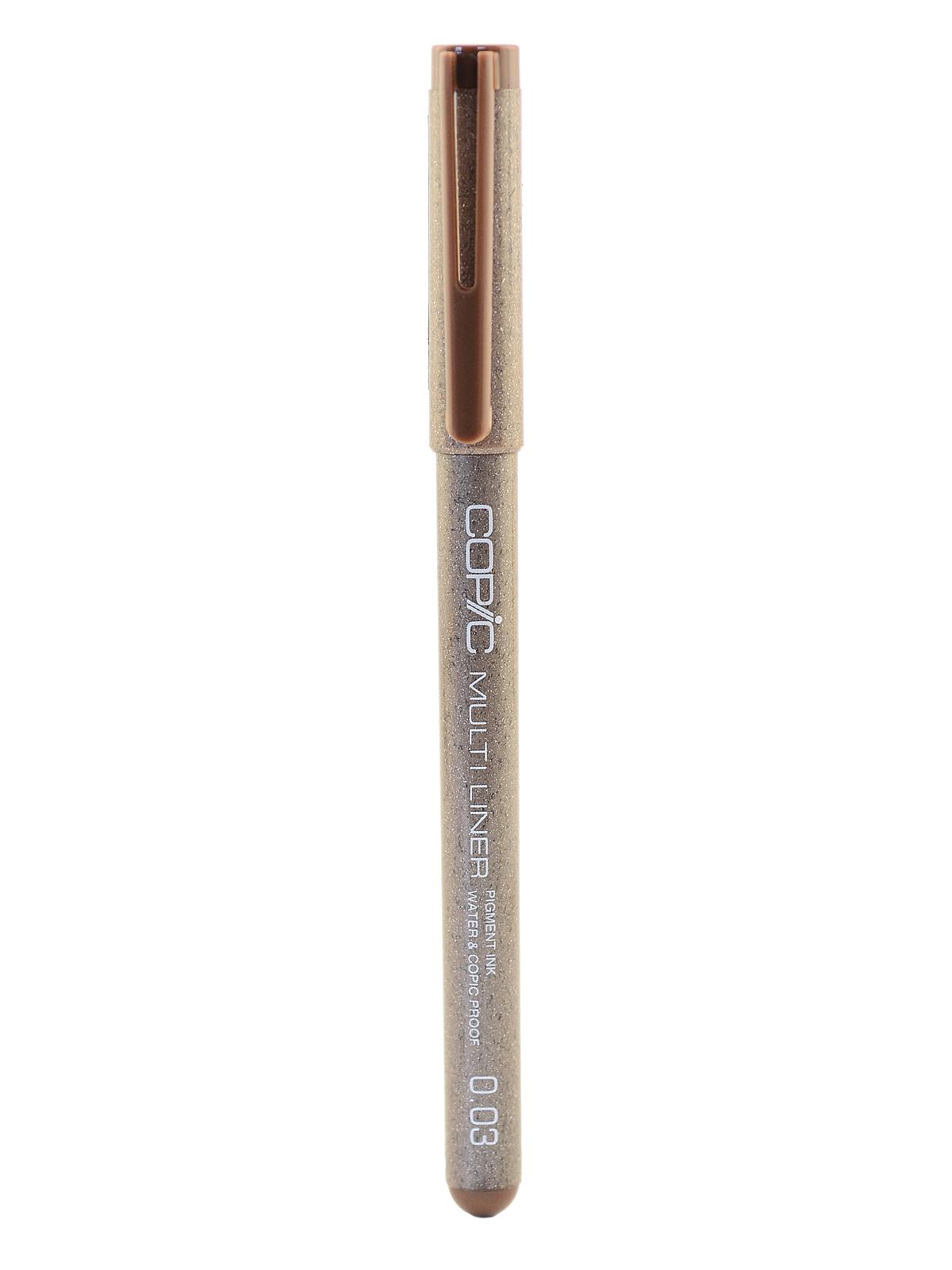 Multiliners 0.03 mm brown