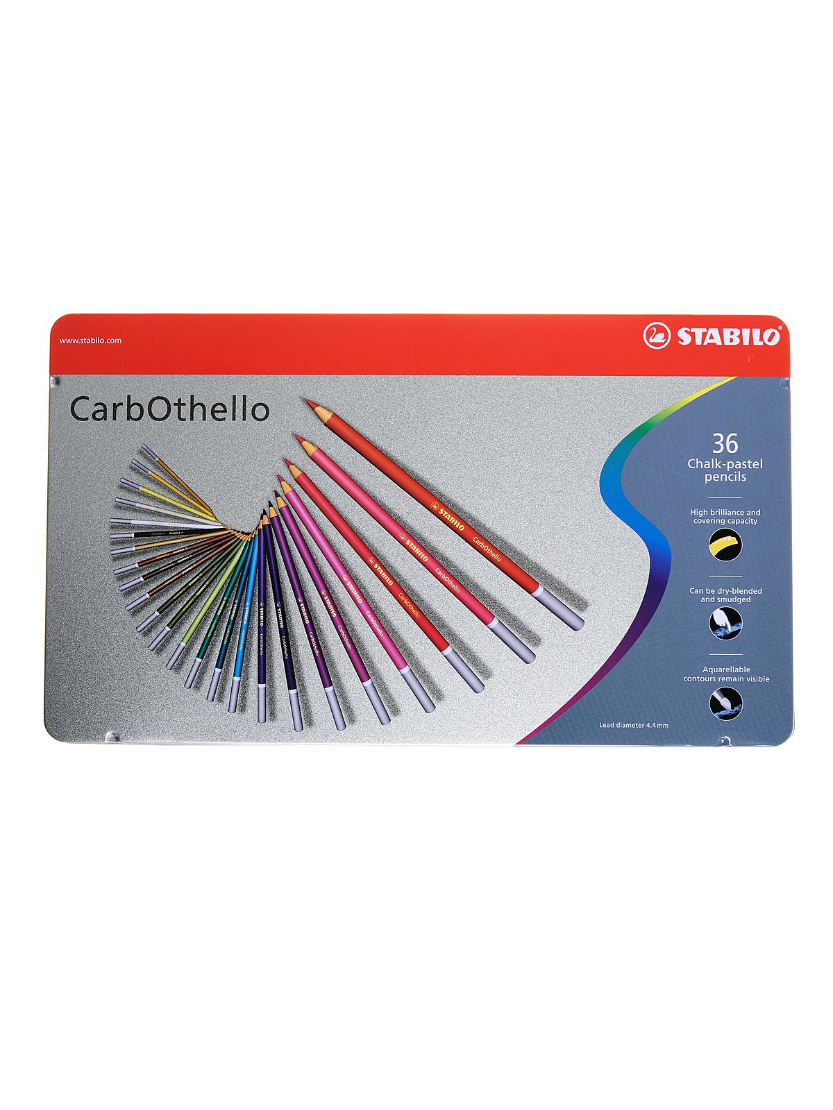 CarbOthello Chalk-Pastel Pencil Sets set of 36