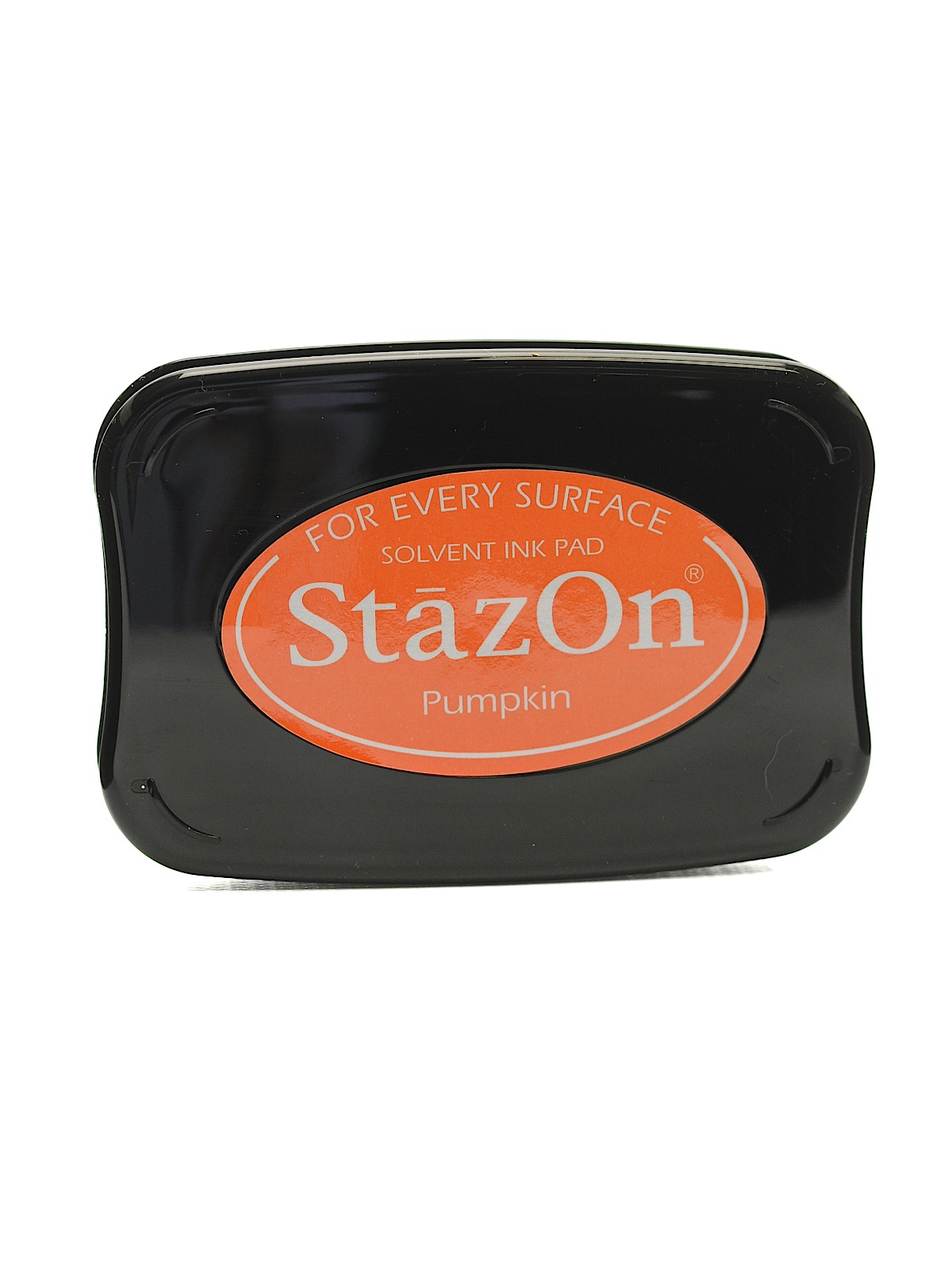 StazOn Solvent Ink pumpkin 3.75 in. x 2.625 in. full-size pad