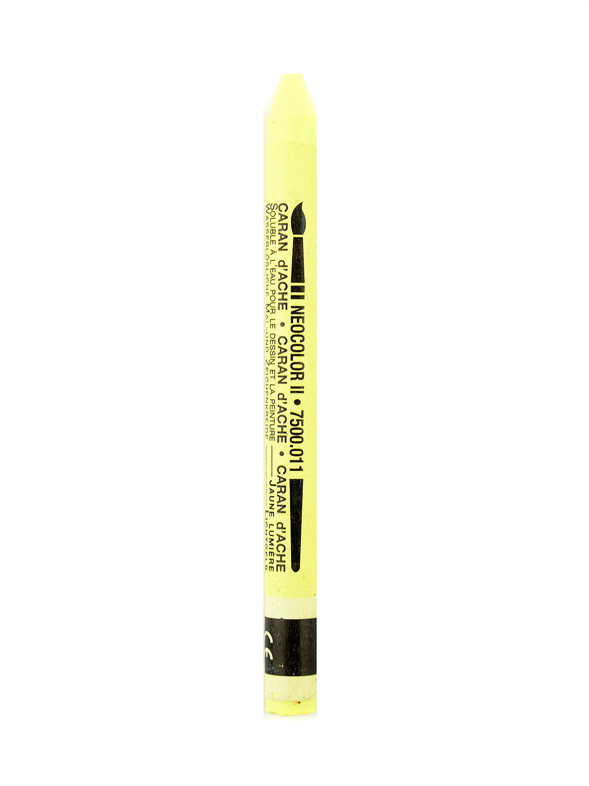 Neocolor II Aquarelle Water Soluble Wax Pastels pale yellow