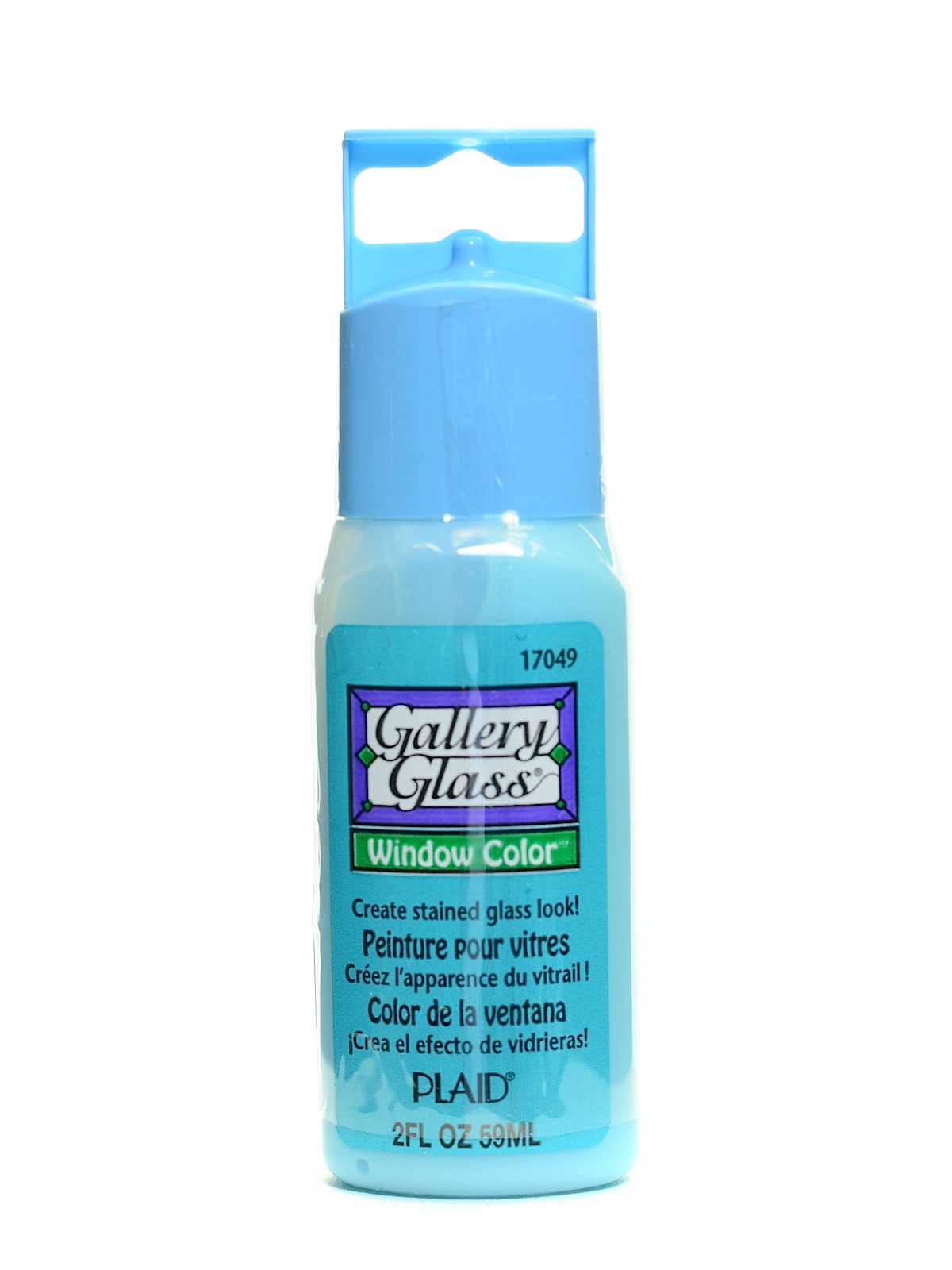 Gallery Glass Window Color aqua 2 oz.