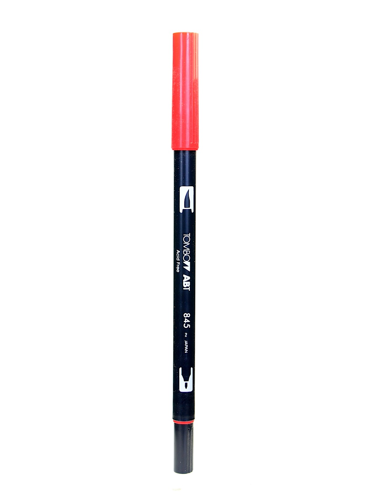 Dual End Brush Pen Carmine 845