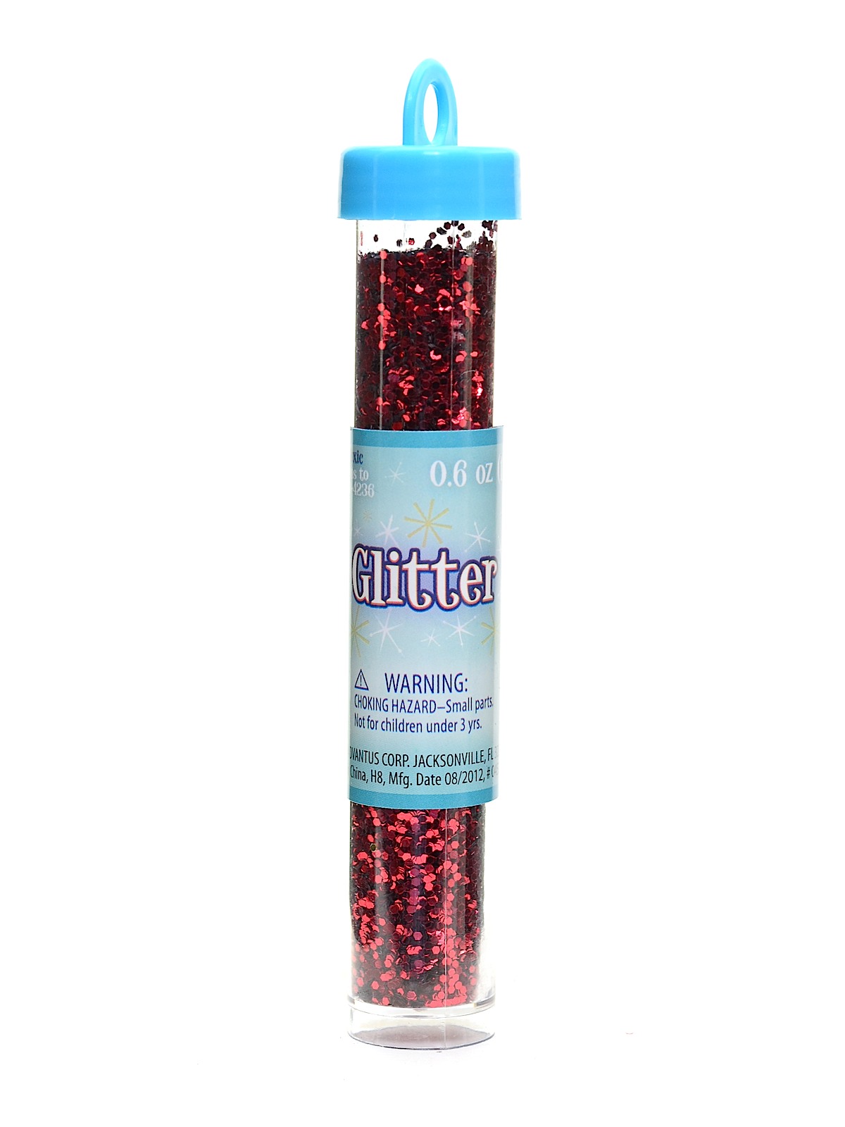 Glitter red 0.6 oz. tube