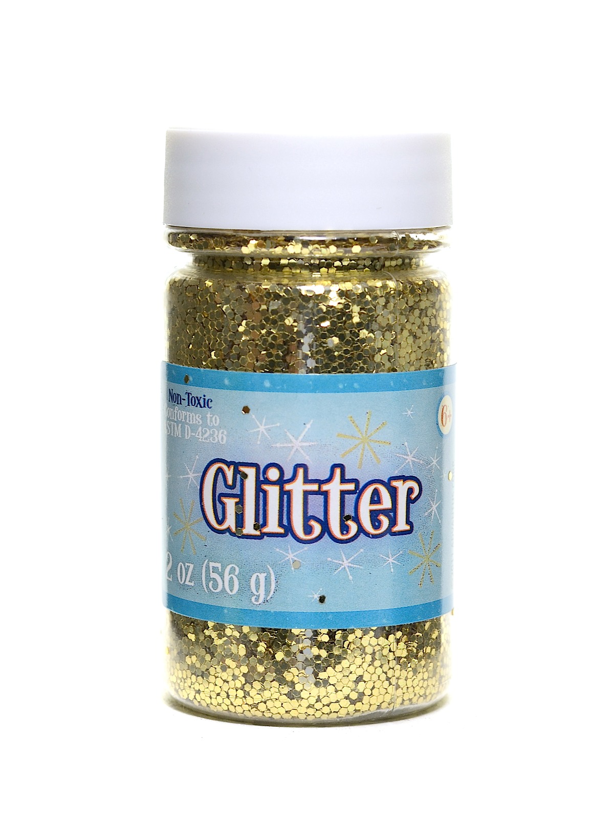 Glitter Gold 2 Oz. Shaker Bottle