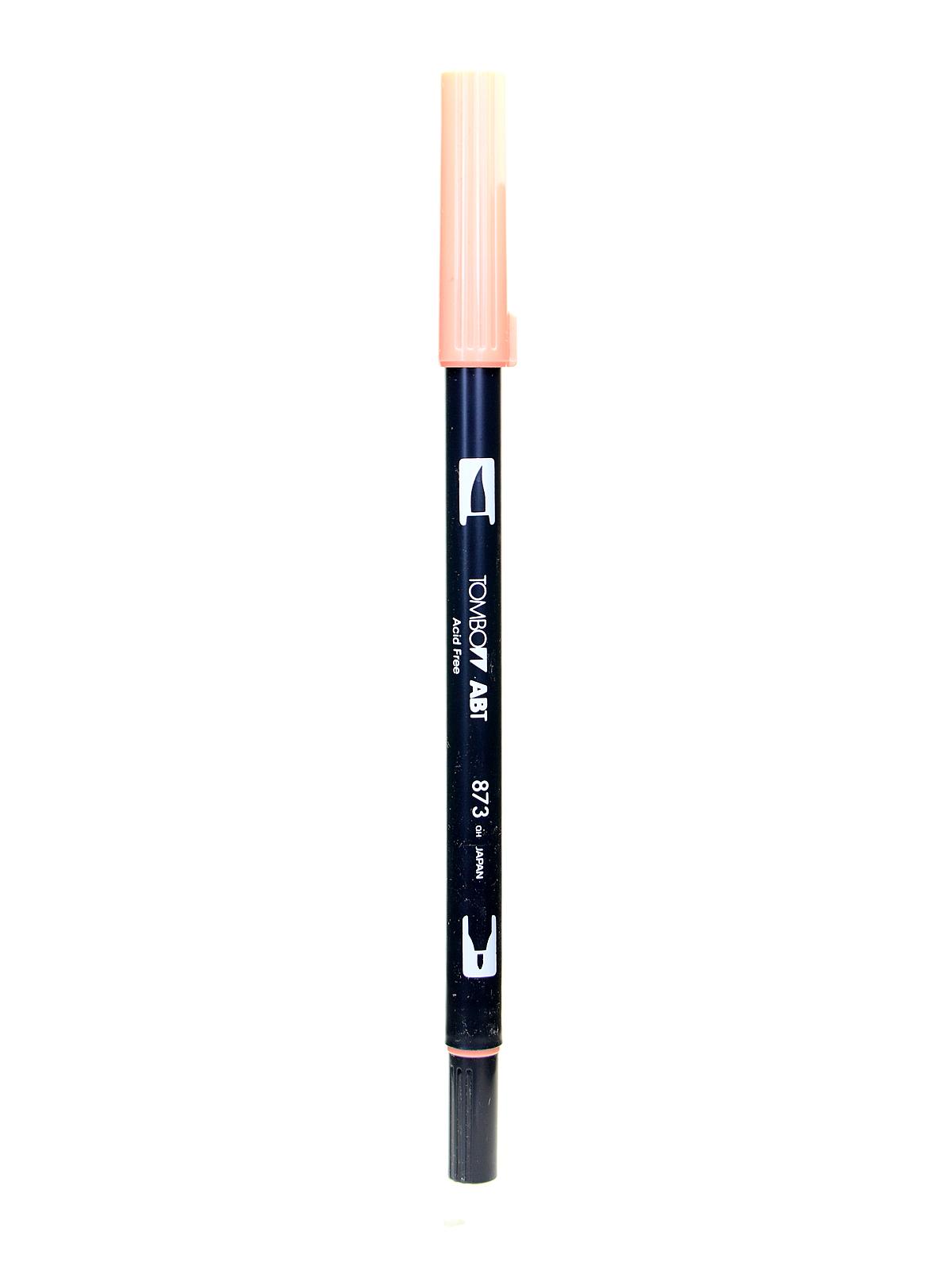 Dual End Brush Pen coral 873