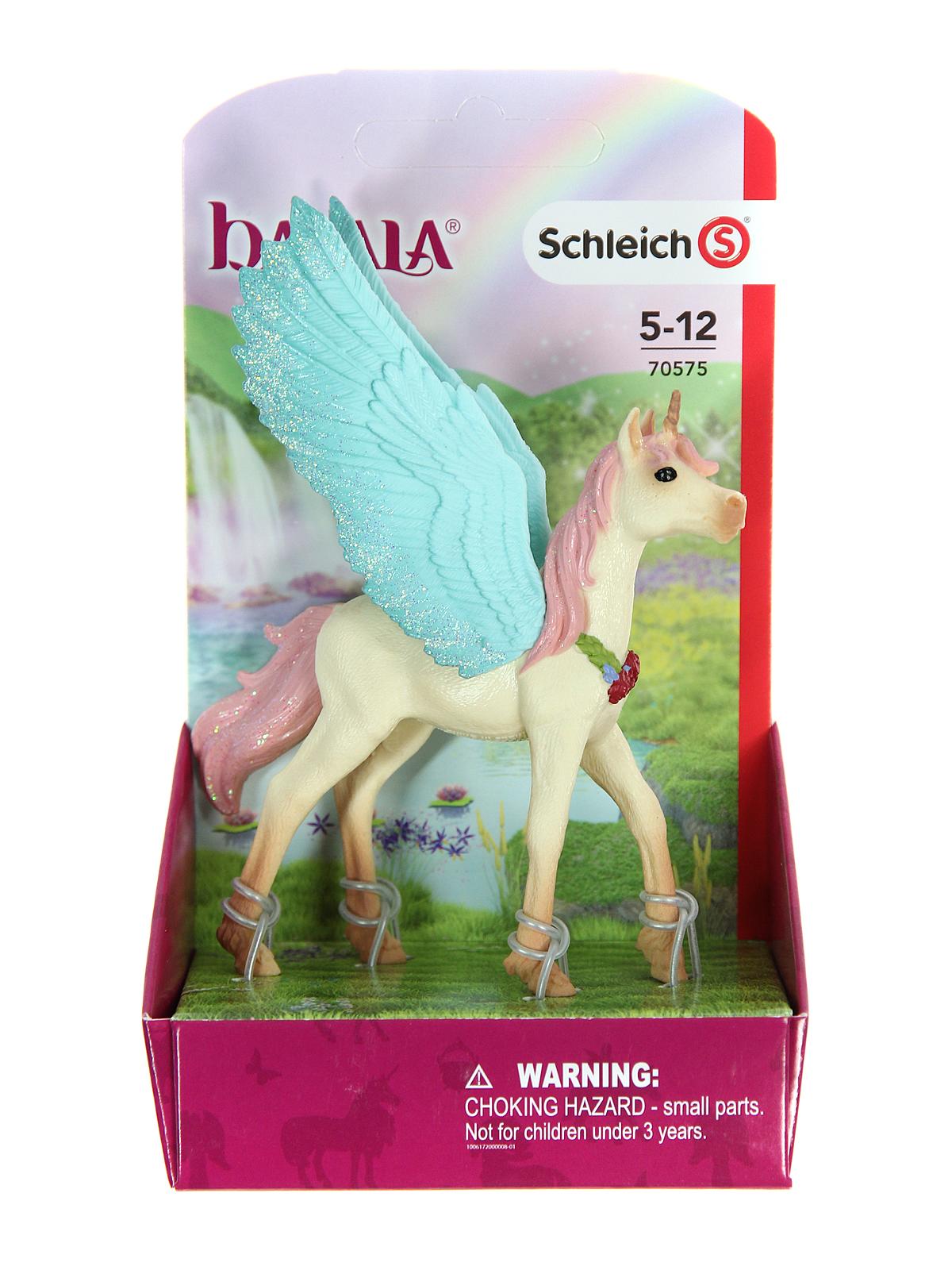 Bayala Unicorn Pegasus Foal, decorated