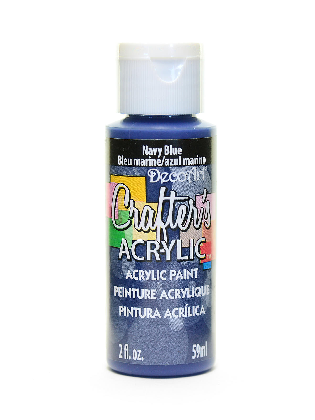 Crafters Acrylic 2 Oz Navy Blue