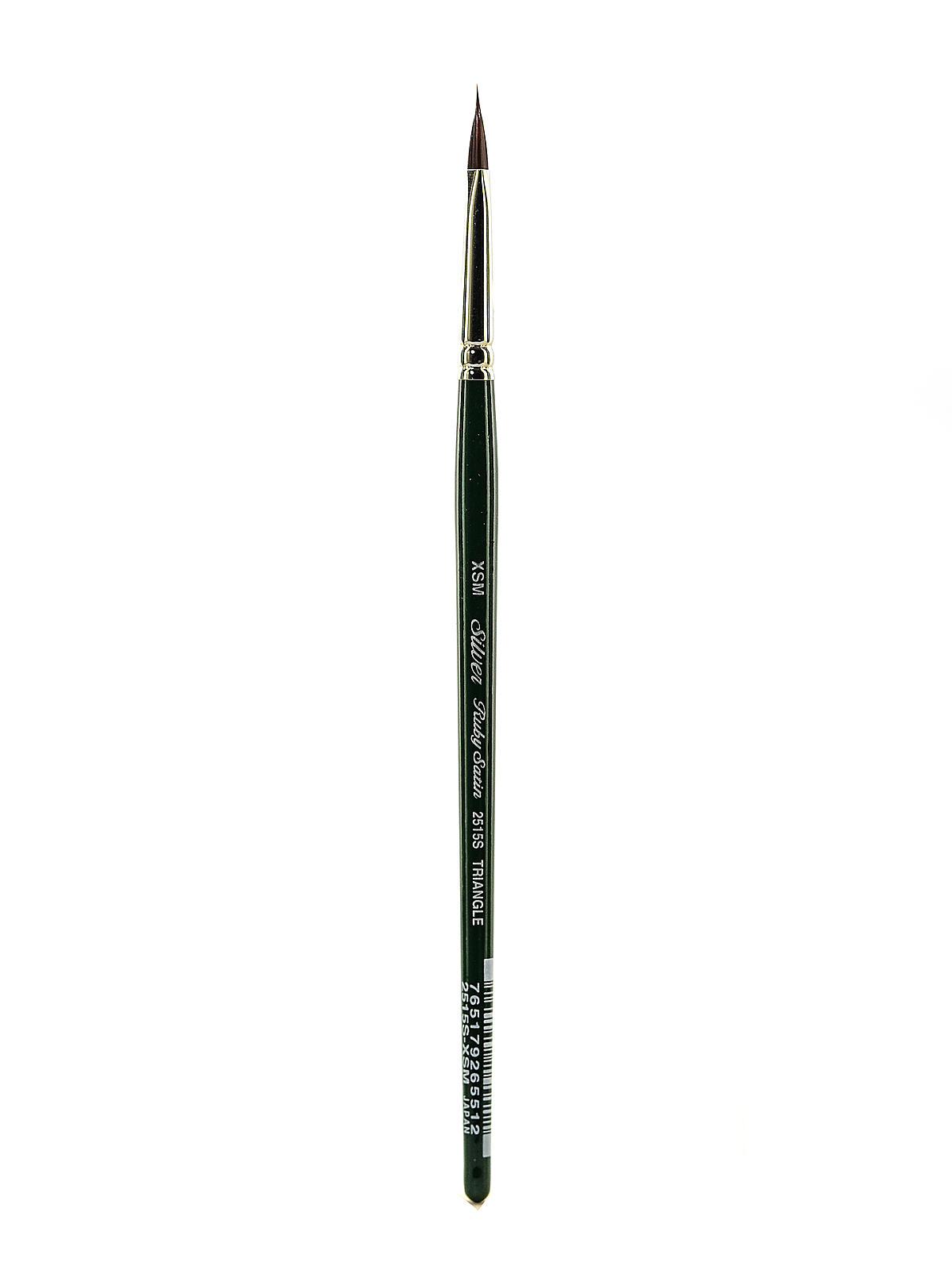 Ruby Satin Series Synthetic Brushes Short Handle extra small pointed triangle 2515S