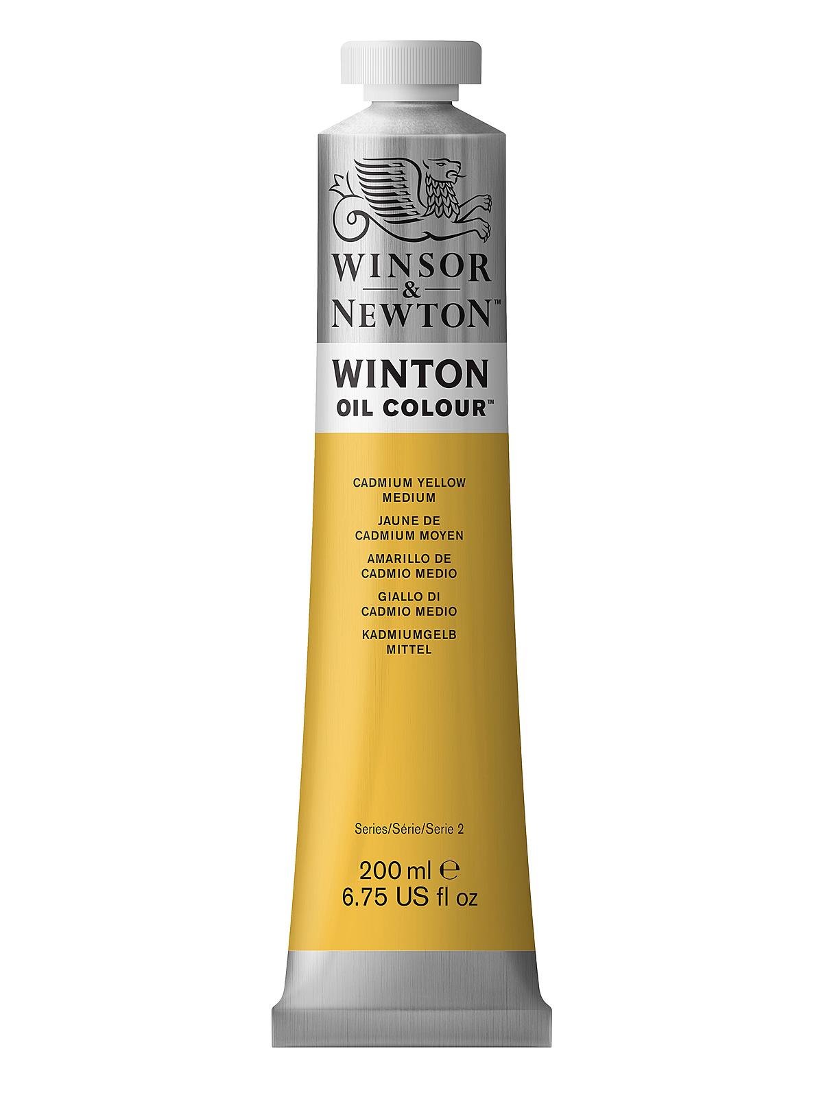Winton Oil Colours 200 ml cadmium yellow medium 116