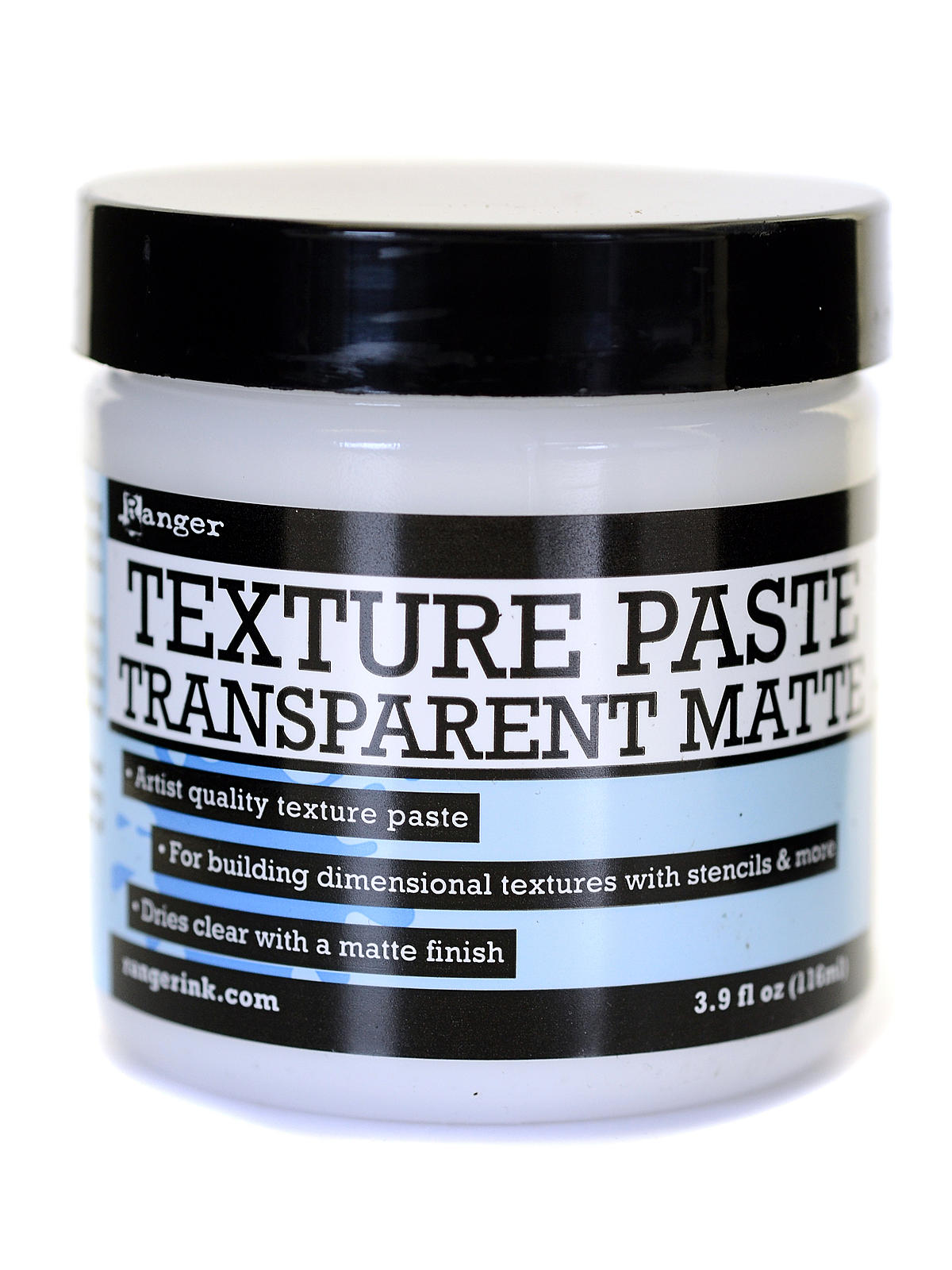 Texture Paste transparent matte 4 oz. jar