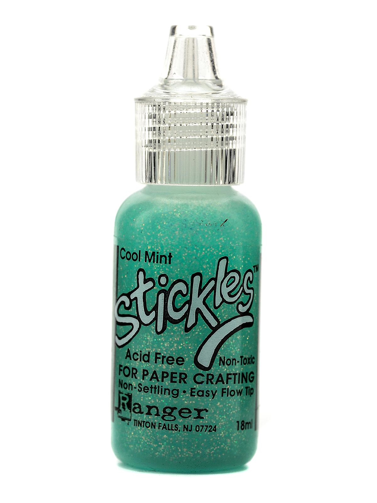 Stickles Glitter Glue cool mint 0.5 oz. bottle