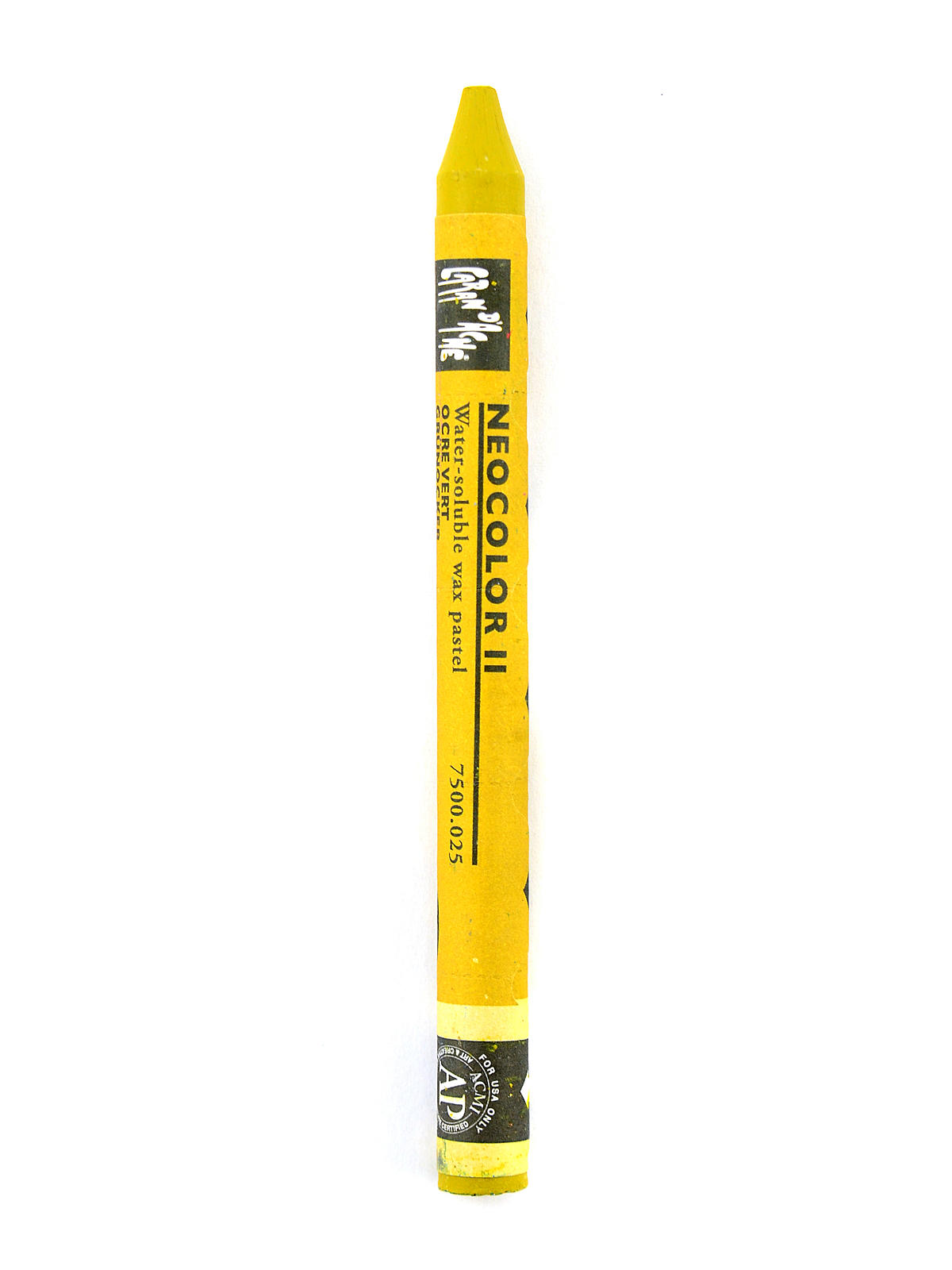 Neocolor II Aquarelle Water Soluble Wax Pastels green ochre