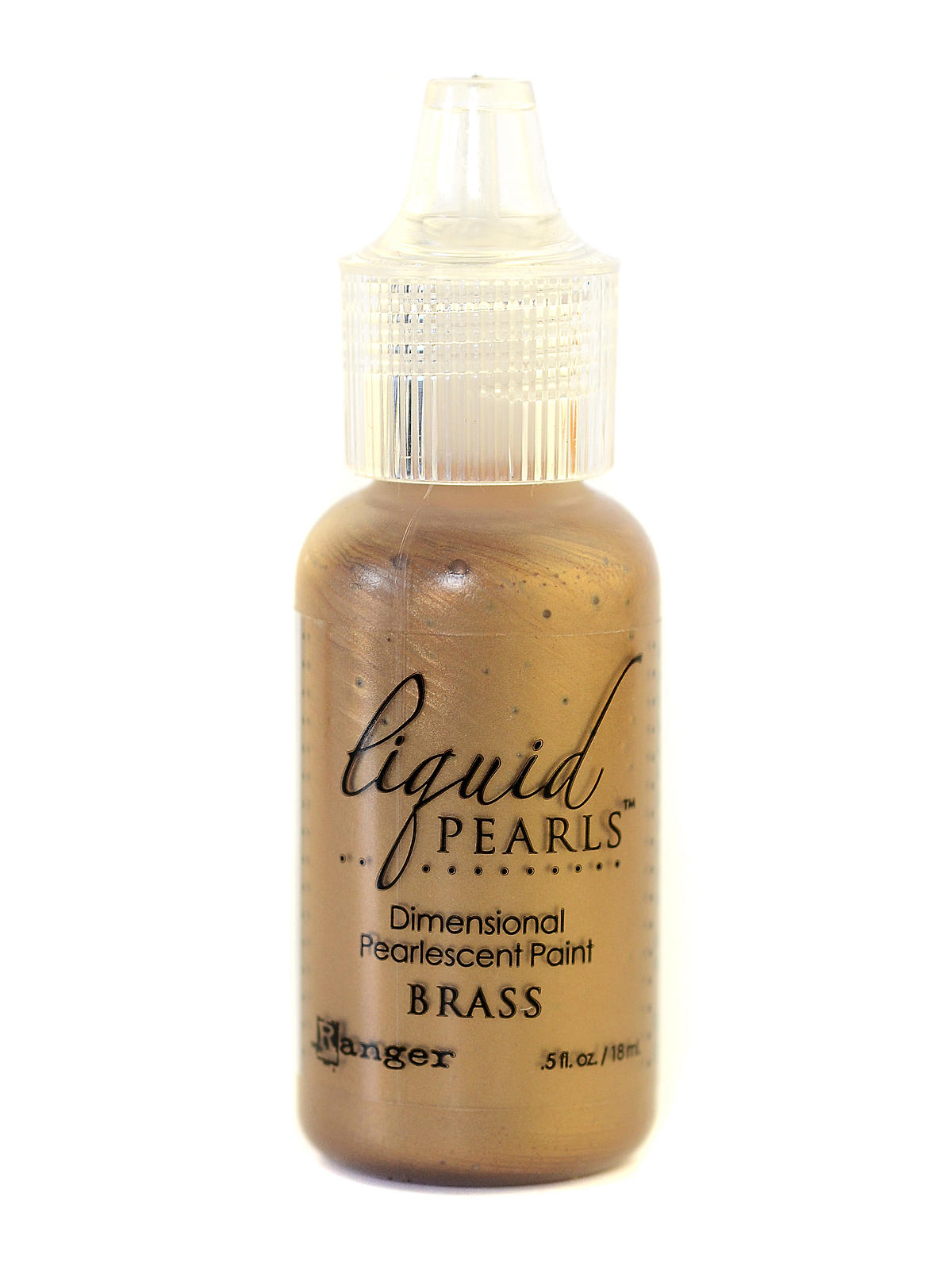 Liquid Pearls Pearlescent Paint Brass 0.5 Oz. Bottle
