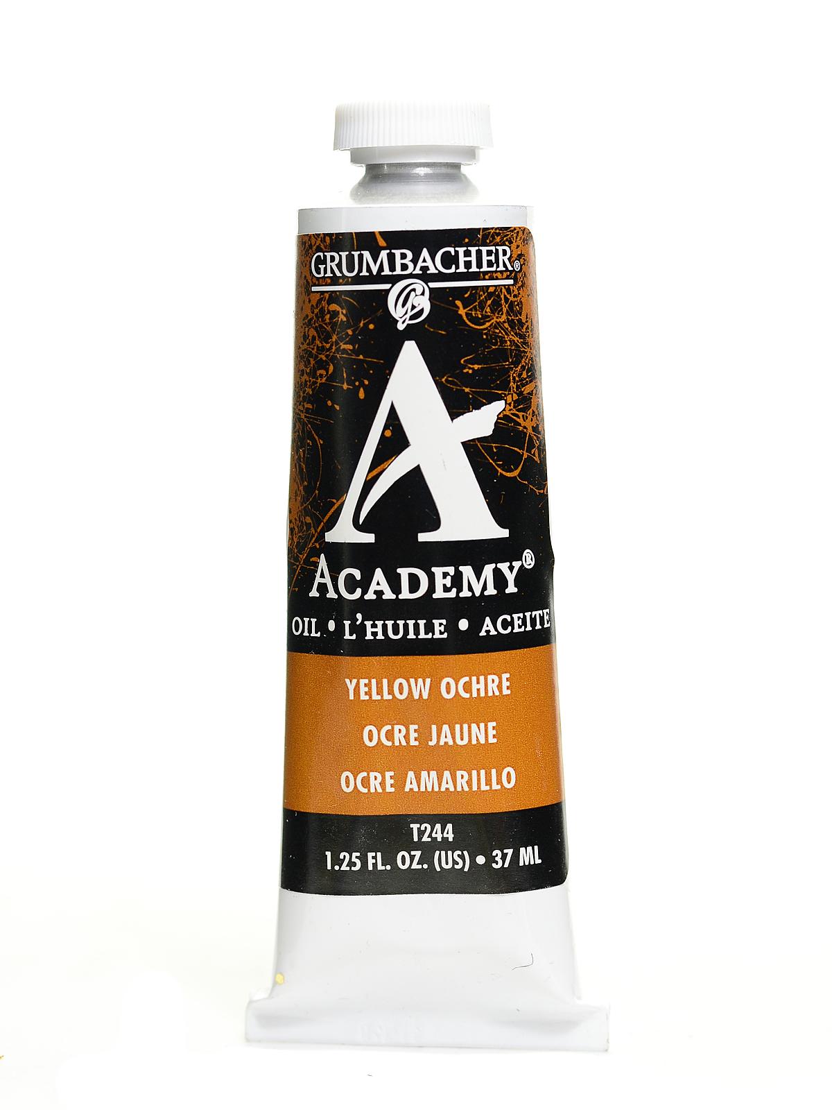 Academy Oil Colors yellow ochre 1.25 oz.