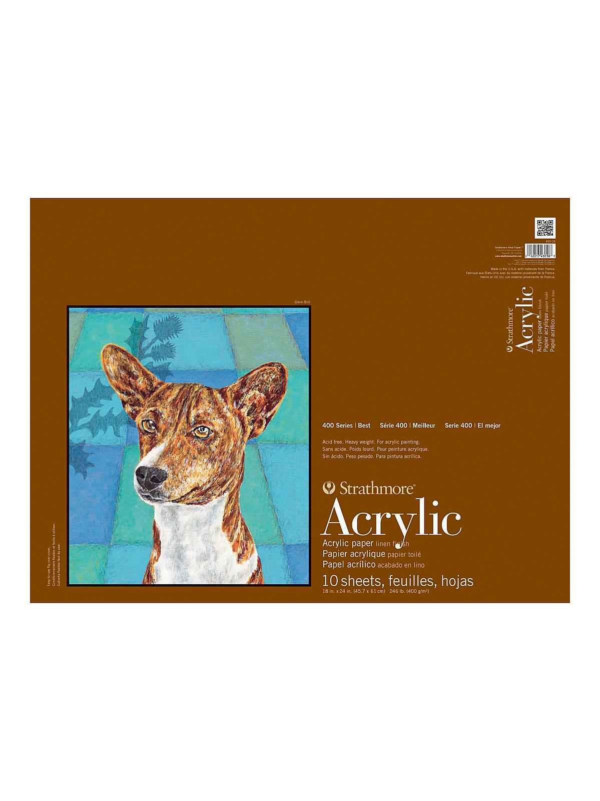 400 Series Acrylic Pads 18 in. x 24 in.