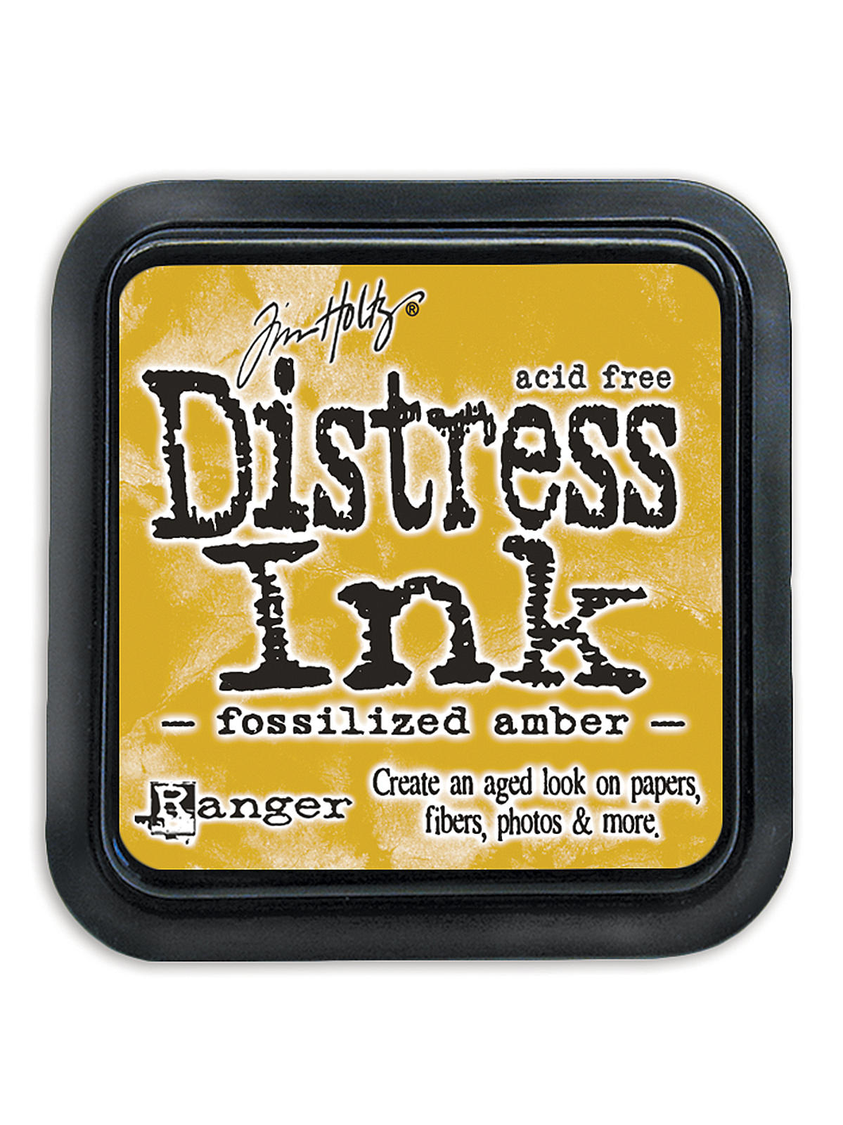 Tim Holtz Distress Ink fossilized amber pad