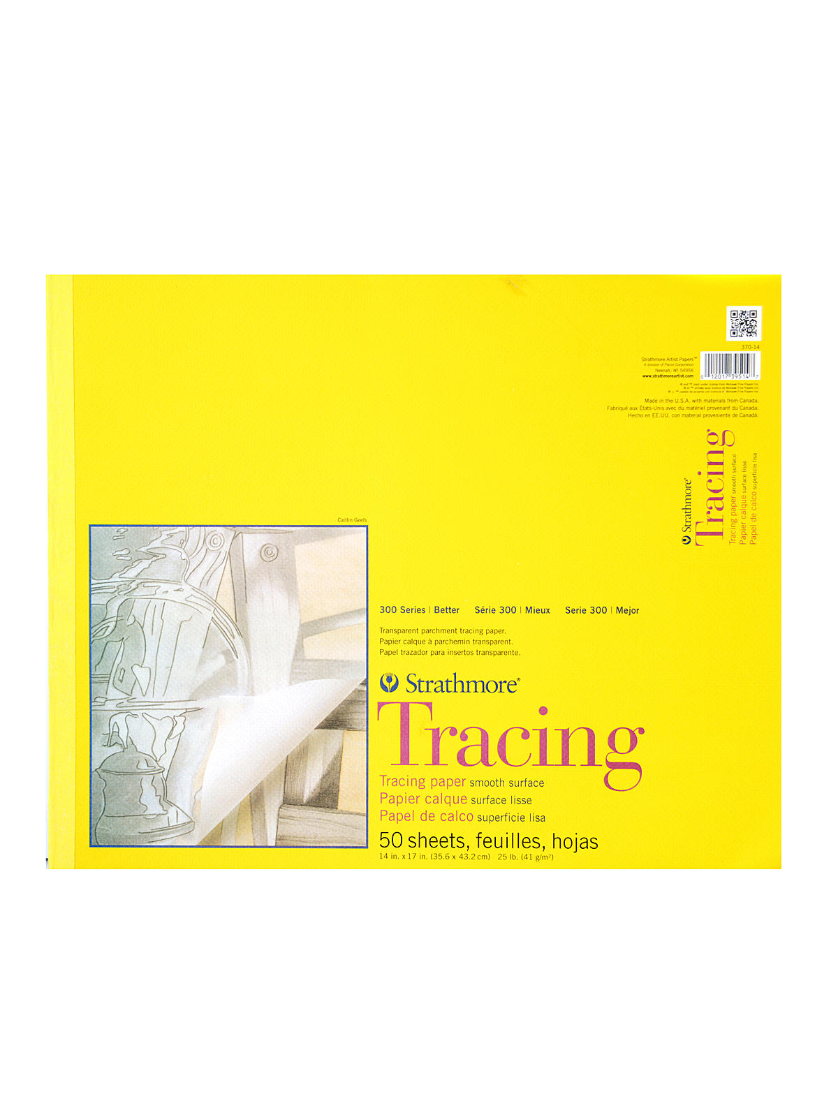 300 Series Tracing Paper Pad 14 in. x 17 in.