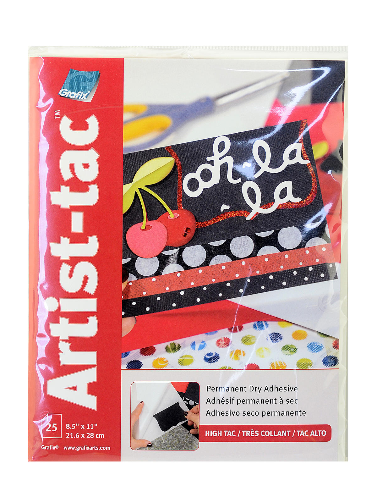 Artist-tac 8.5 in. x 11 in. pack of 25