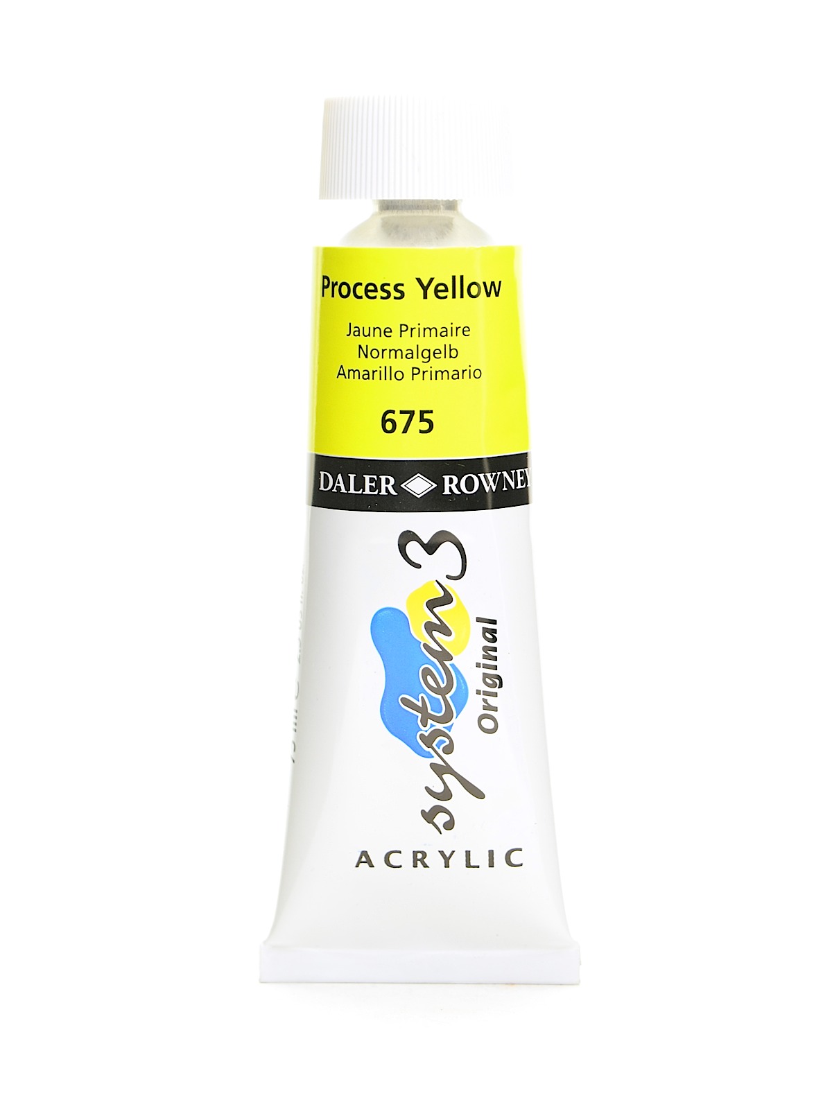 System 3 Acrylic Colour process yellow 59 ml
