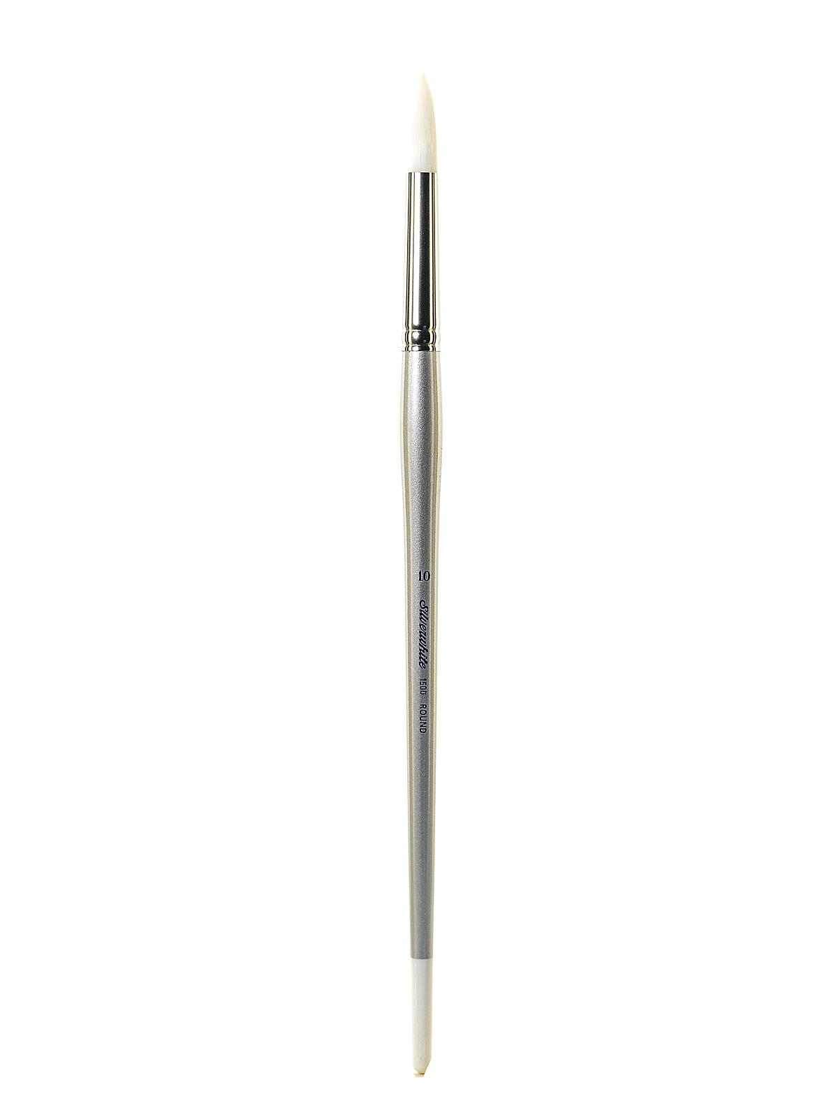 Silverwhite Series Synthetic Brushes Long Handle 10 round