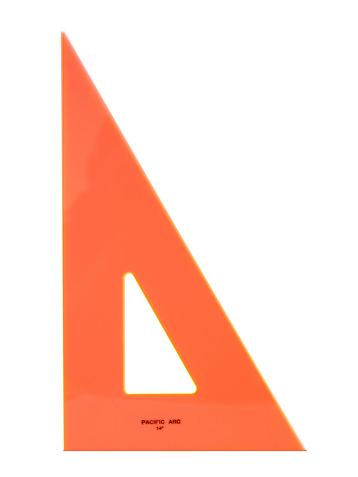 Professional Fluorescent Triangles 14 in. 30 60 degrees