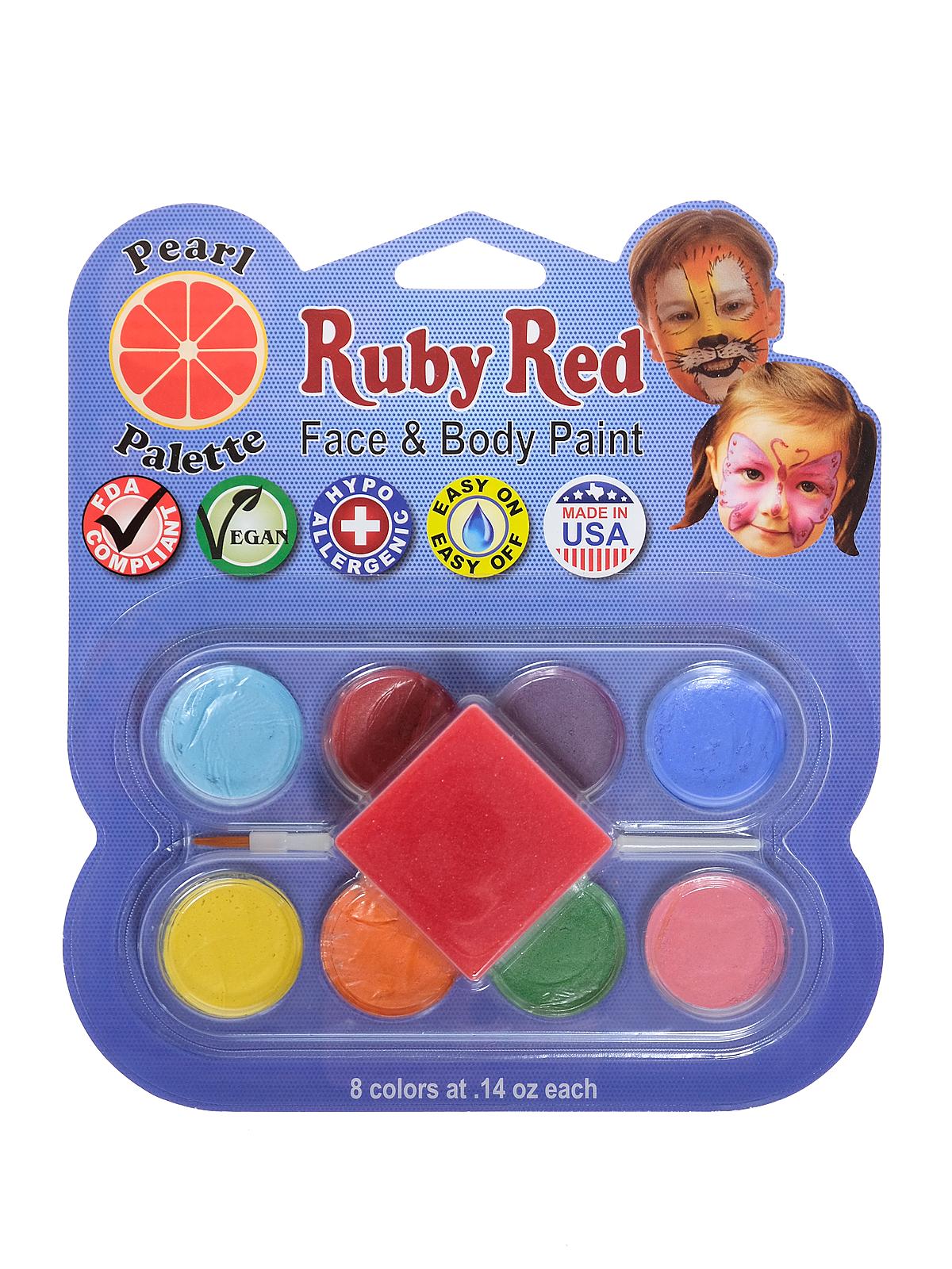 Palette Sets pearl set of 8