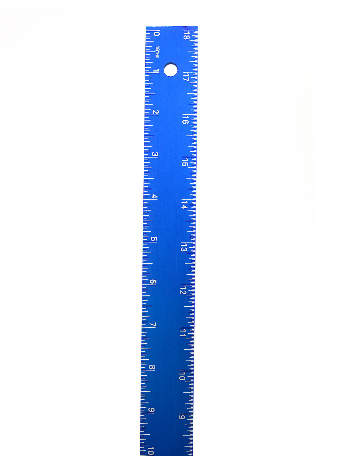 Straight Edges with Center Finding Backs blue