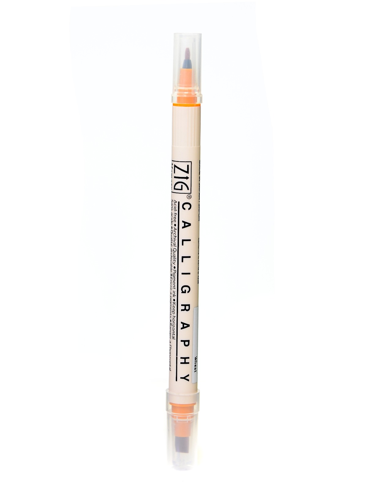 Memory System Double Sided Calligraphy Marker wheat