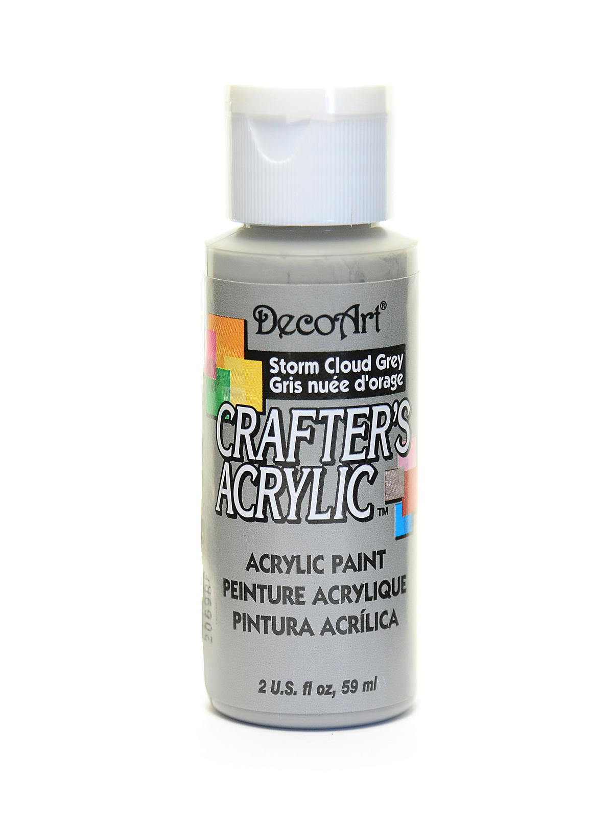 Crafters Acrylic 2 oz storm cloud gray