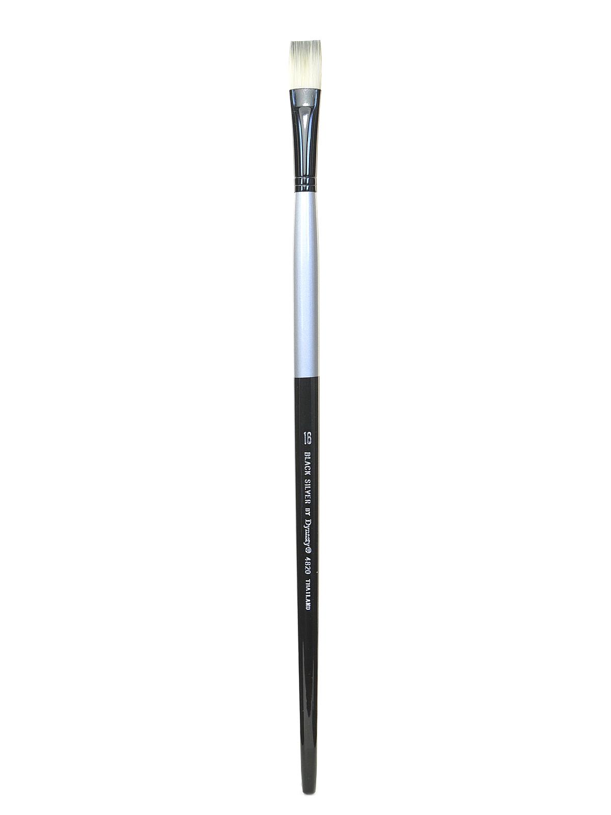 Black Silver bright long handle 16