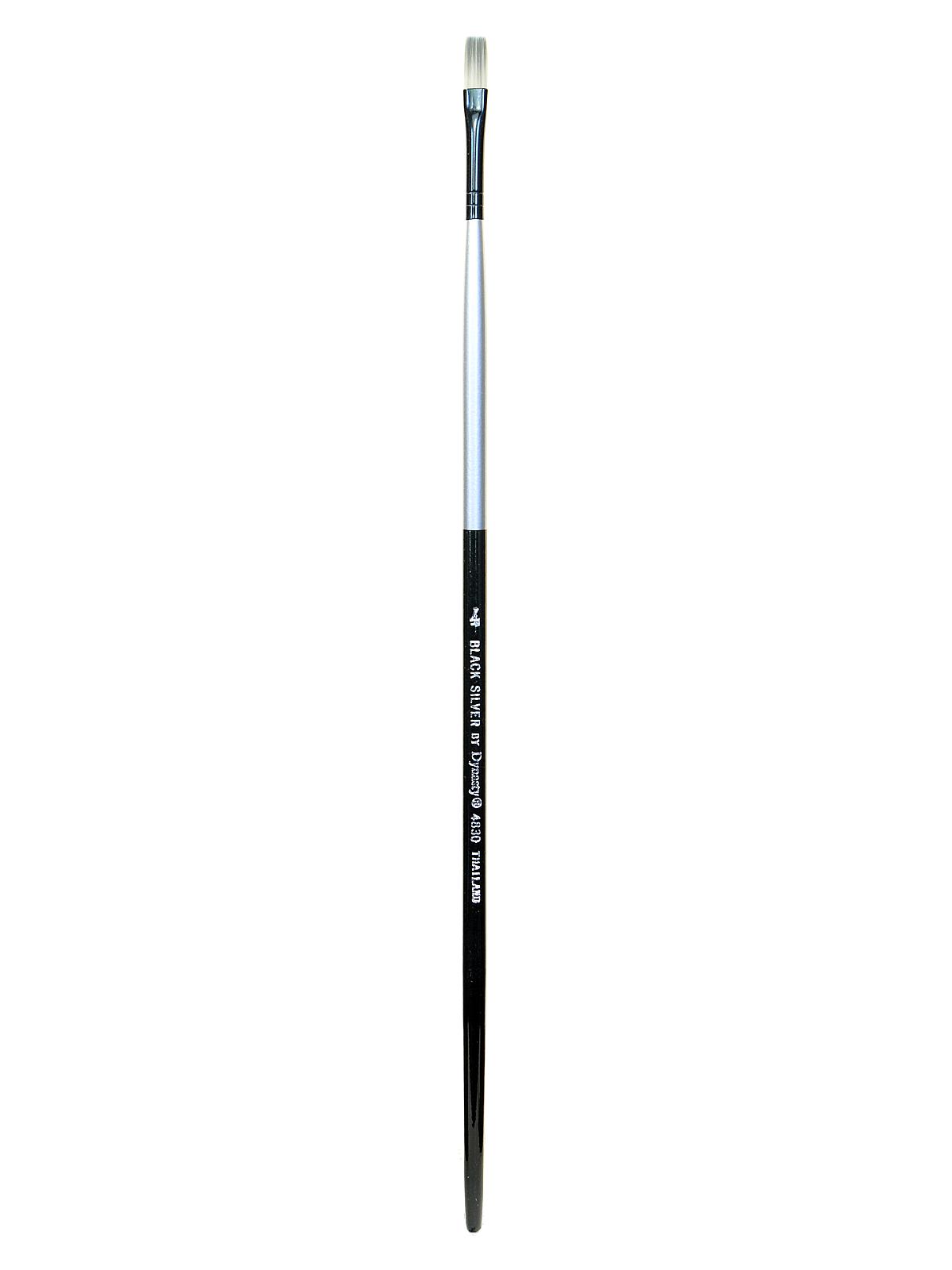 Black Silver flat long handle 4