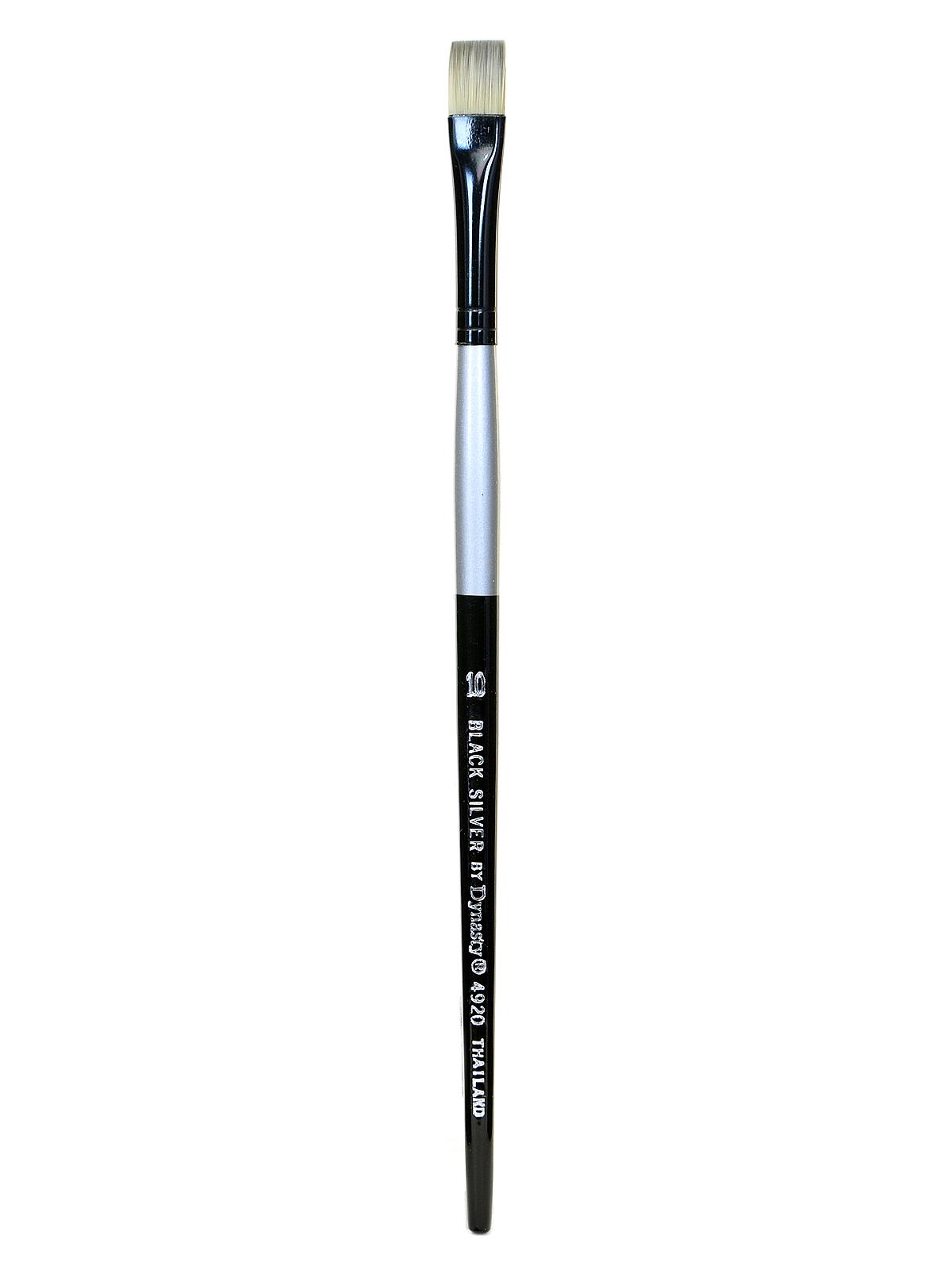 Black Silver bright short handle 10