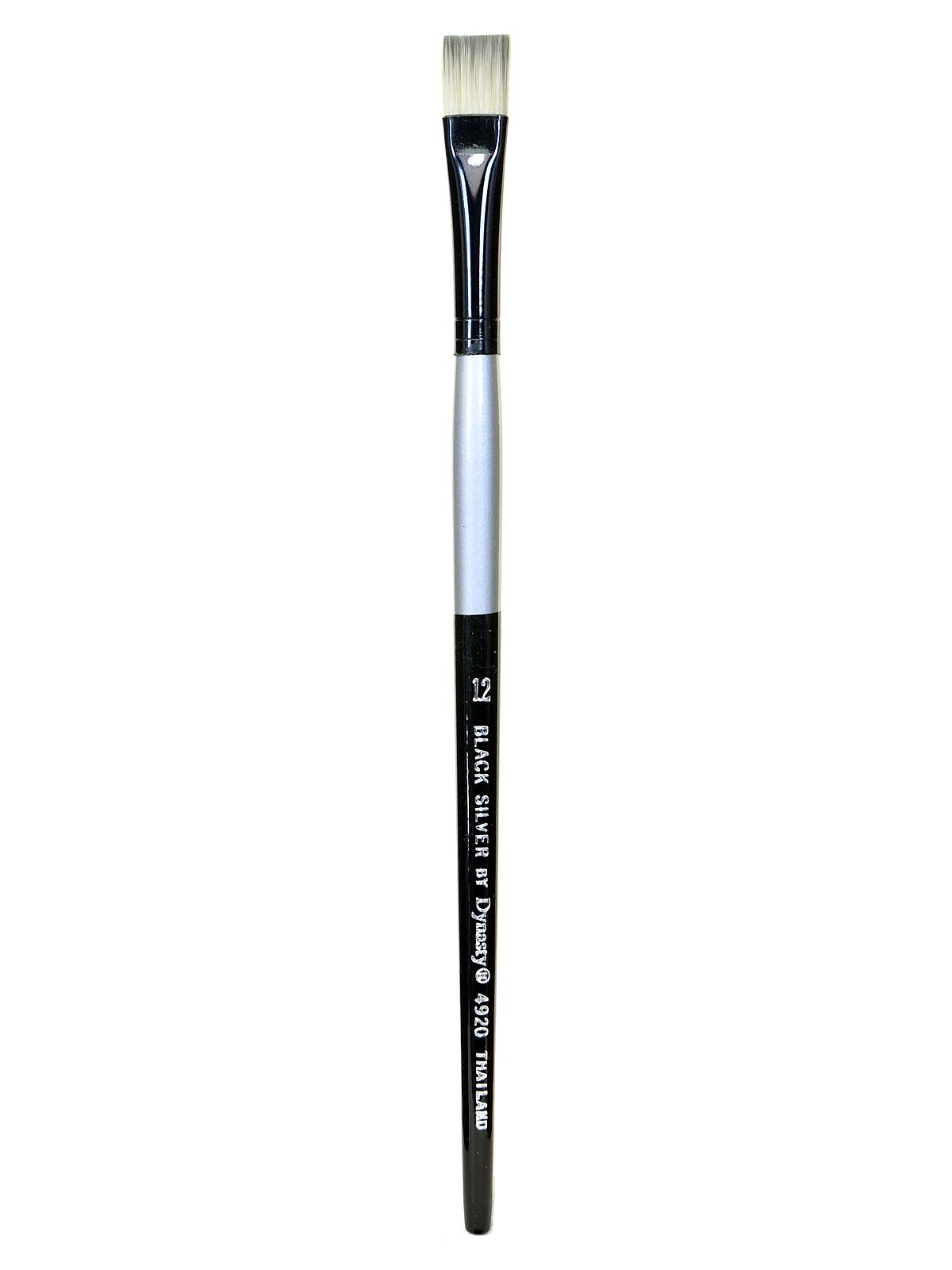Black Silver bright short handle 12