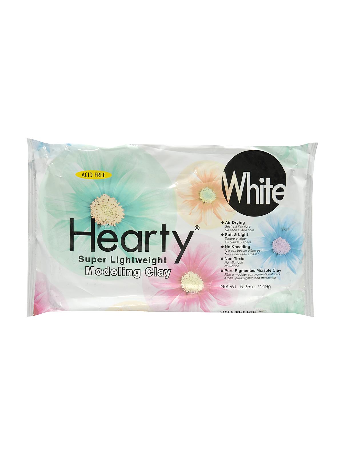 Hearty Clay white 5 1 4 oz.