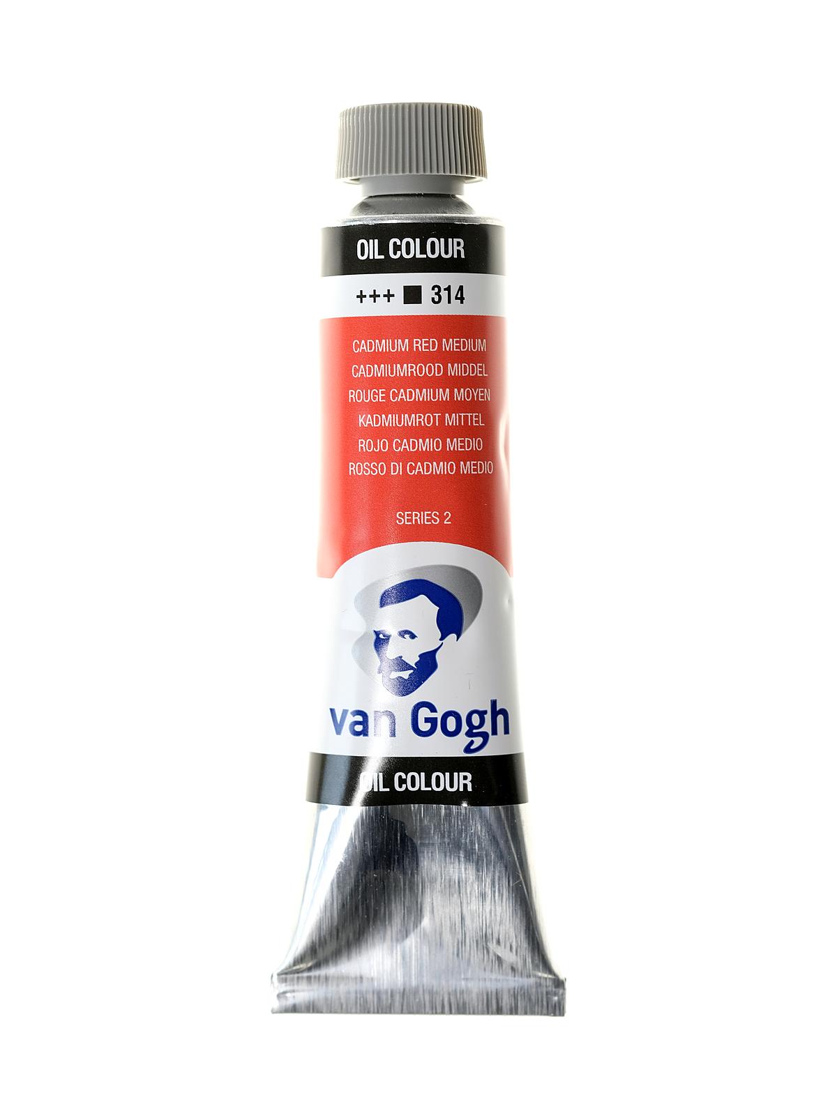 Oil Color cadmium red medium 40 ml (1.35 oz)