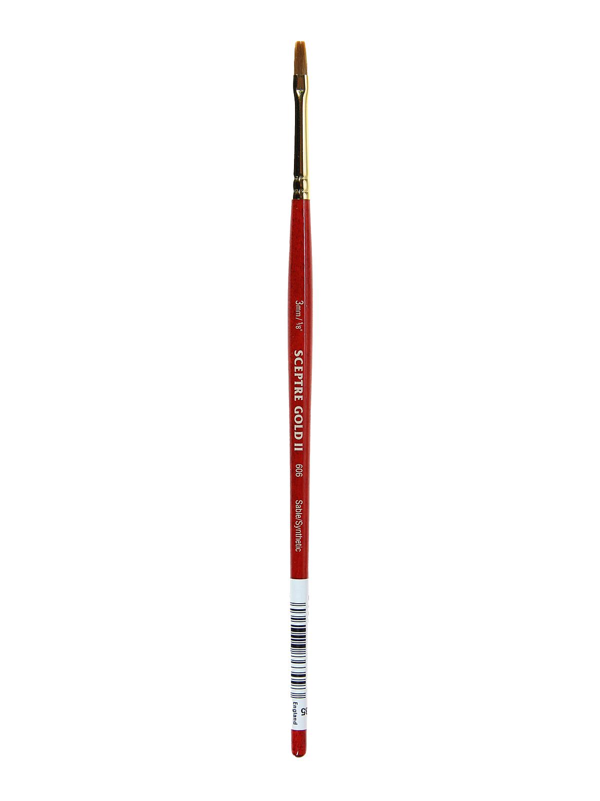 Sceptre Gold II Short Handled Brushes 1 8 in. one stroke 606